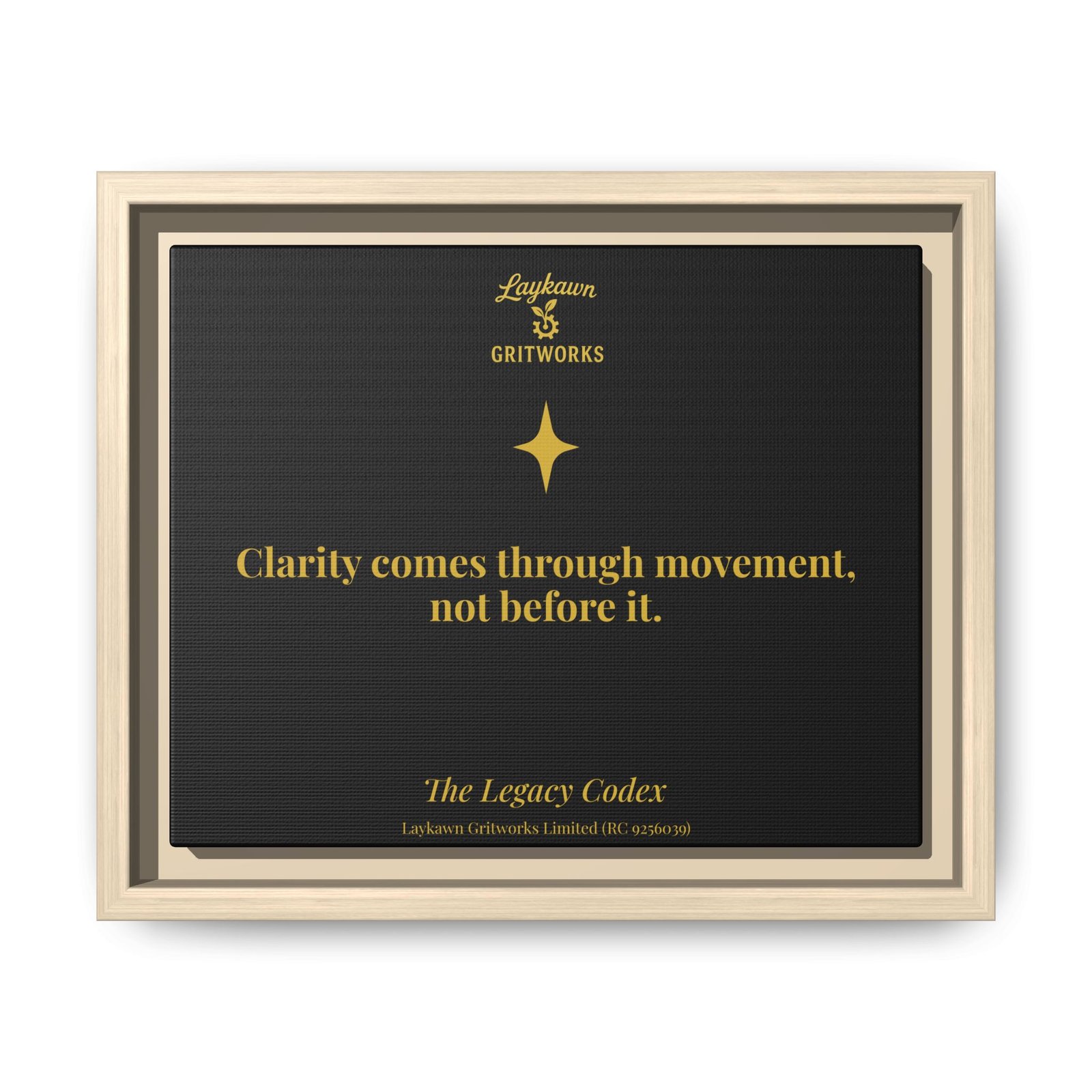 The Power of Movement – The Legacy Codex Premium Framed Canvas - Image 5