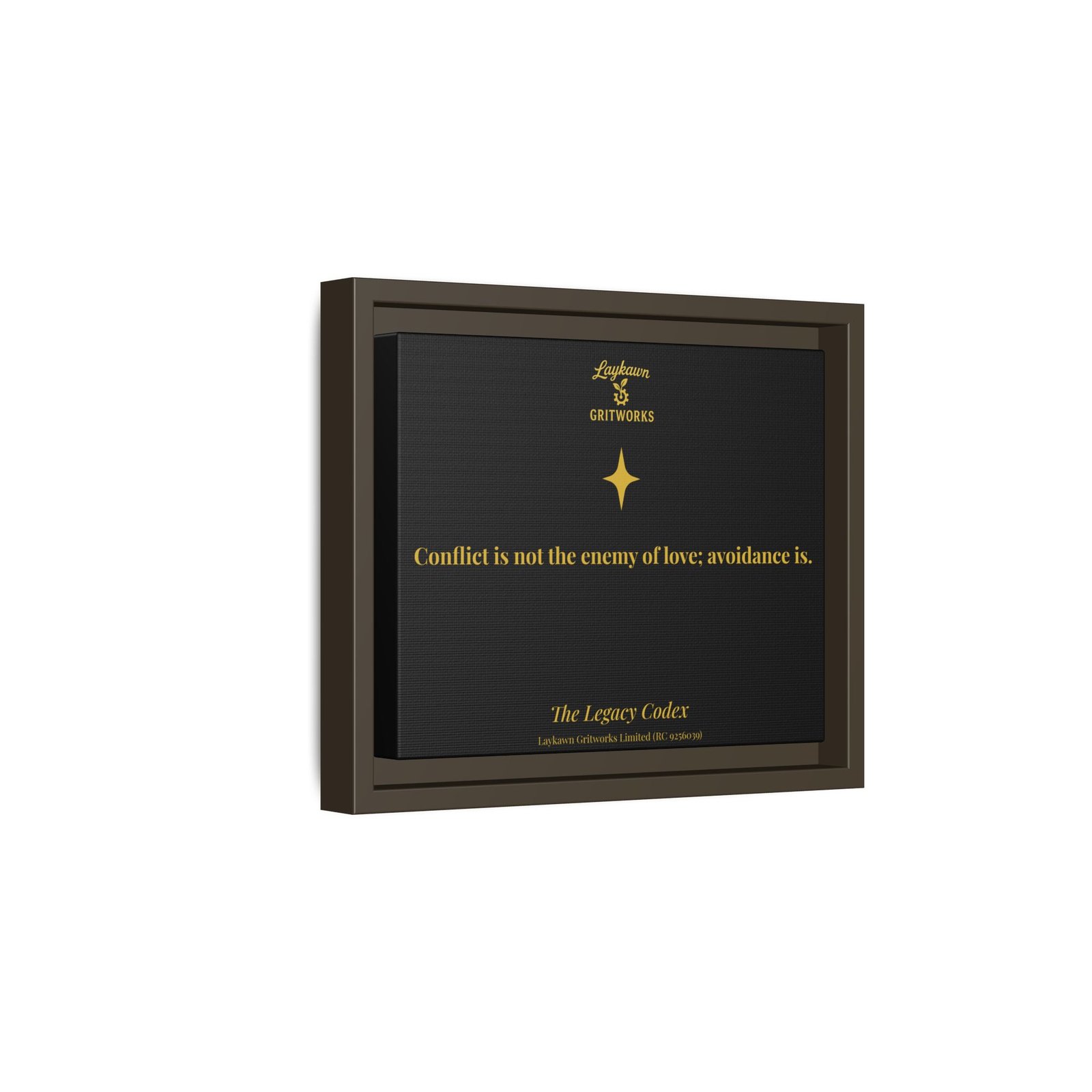 Love and Conflict – The Legacy Codex Premium Framed Canvas - Image 10