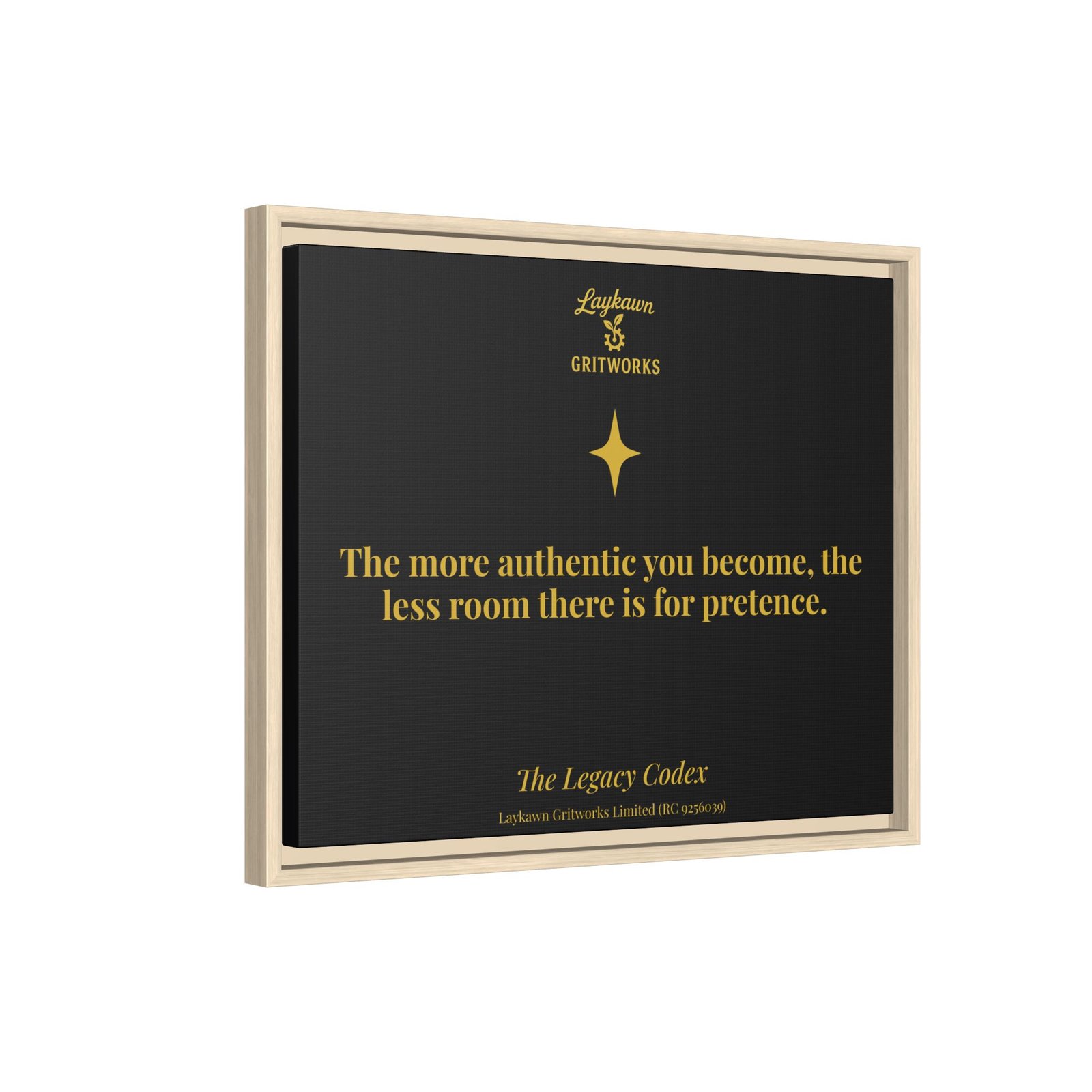 The Power of Authenticity – The Legacy Codex Premium Framed Canvas - Image 22