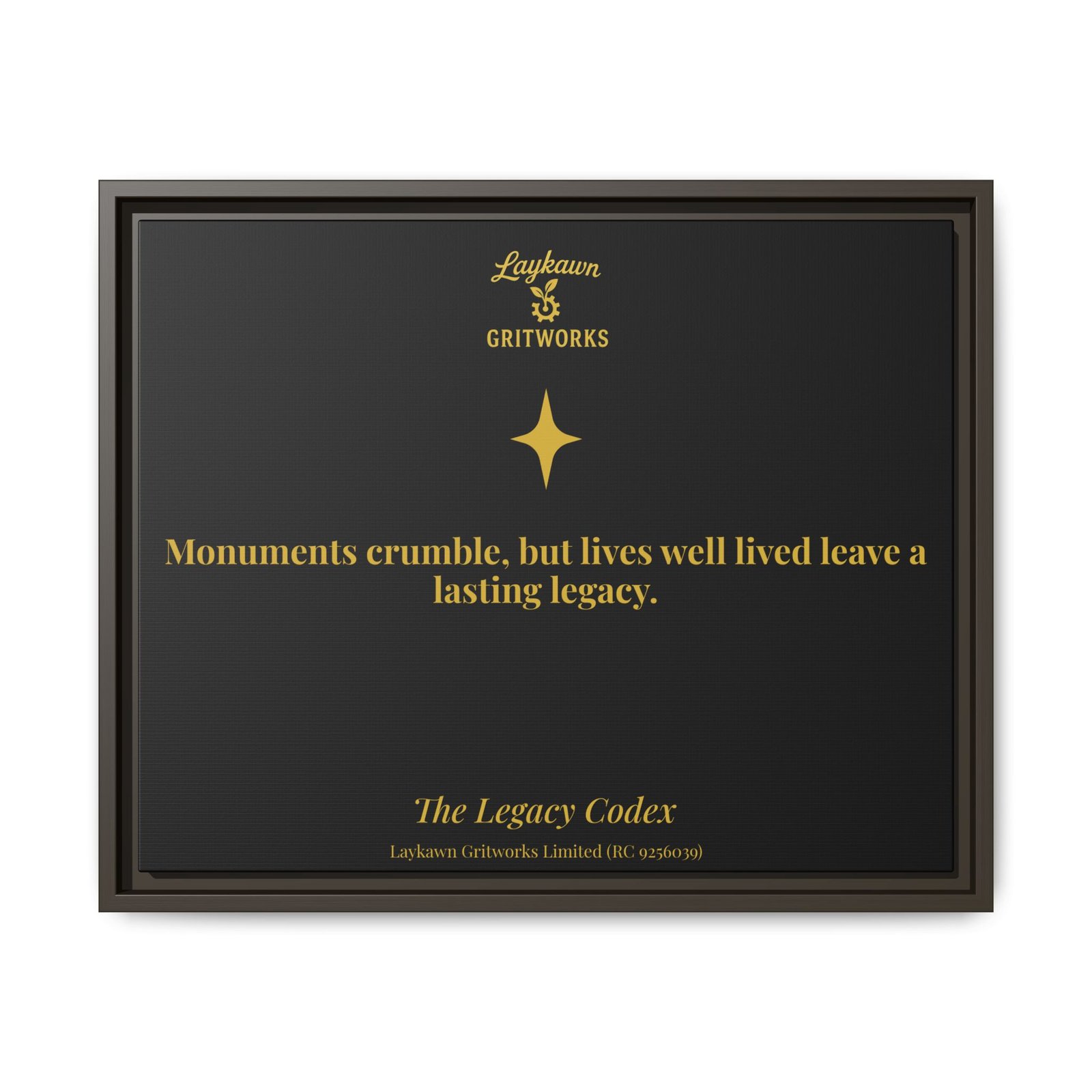 A Life Well Lived – The Legacy Codex Premium Framed Canvas - Image 25