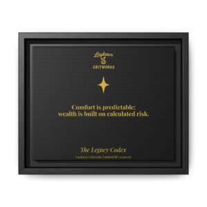 Calculated Risk – The Legacy Codex Premium Framed Canvas