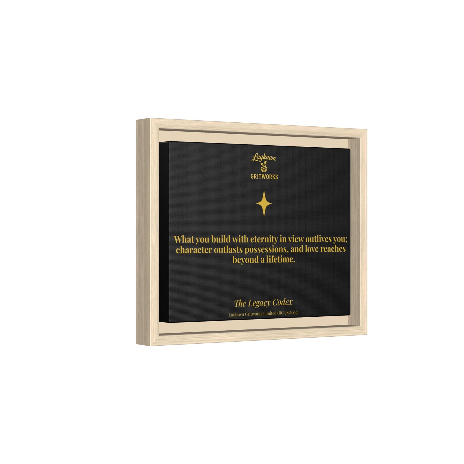 Eternity in View – The Legacy Codex Premium Framed Canvas - Image 6