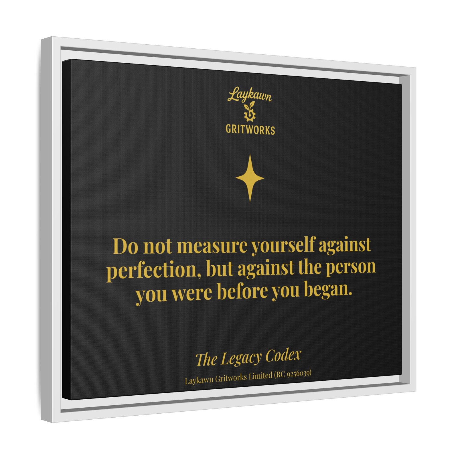 The Measure of Growth – The Legacy Codex Premium Framed Canvas - Image 18