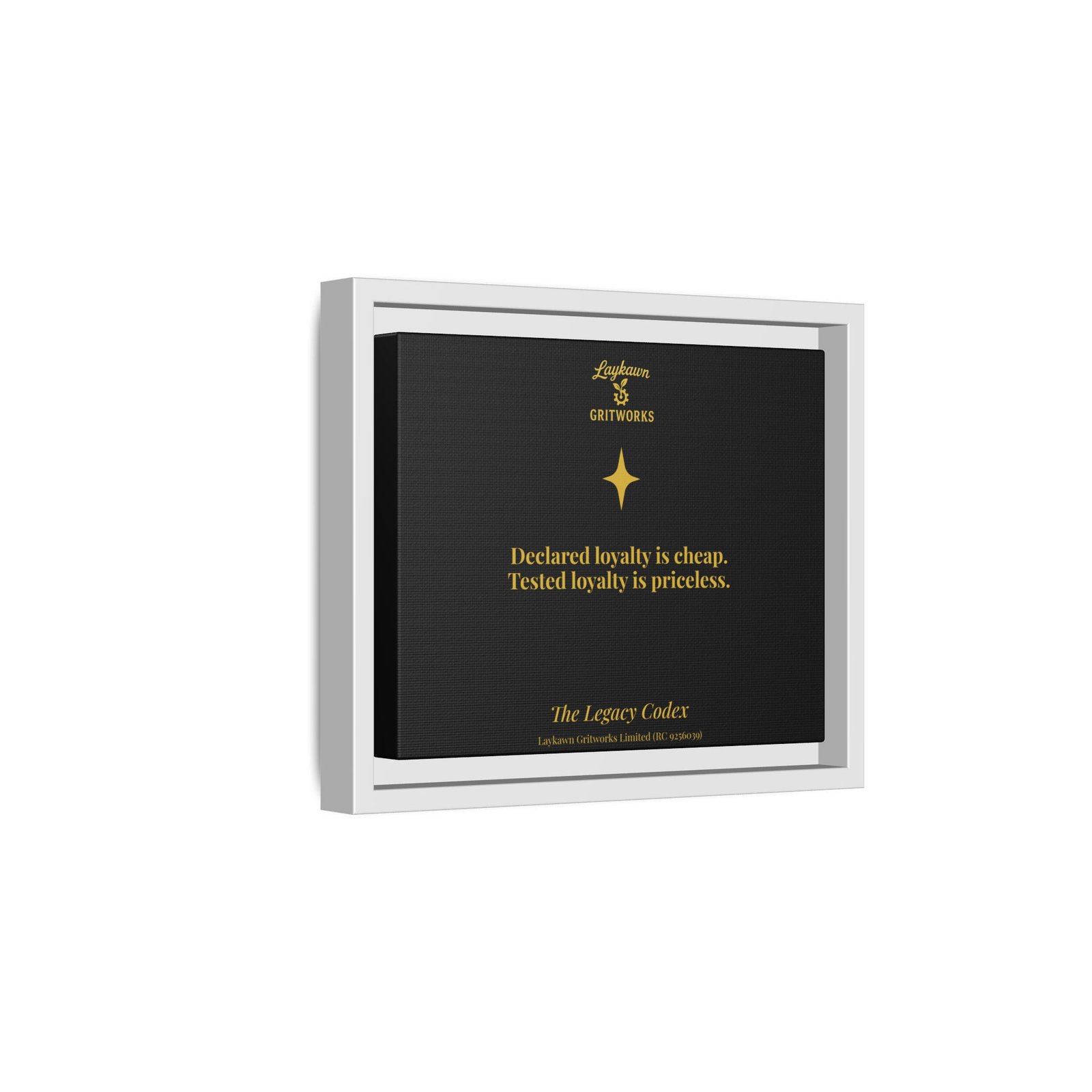 The Price of Loyalty – The Legacy Codex Premium Framed Canvas - Image 14