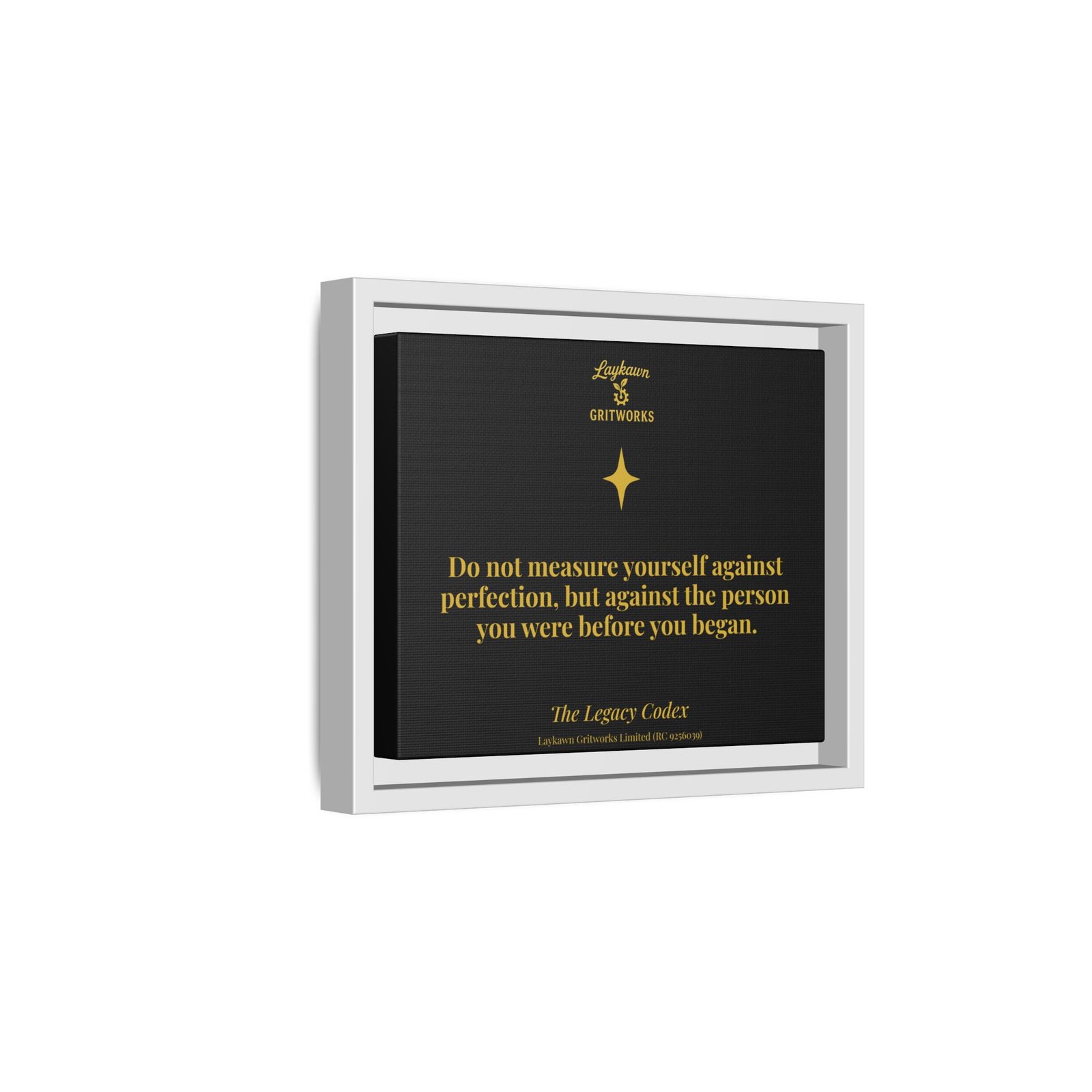 The Measure of Growth – The Legacy Codex Premium Framed Canvas - Image 14