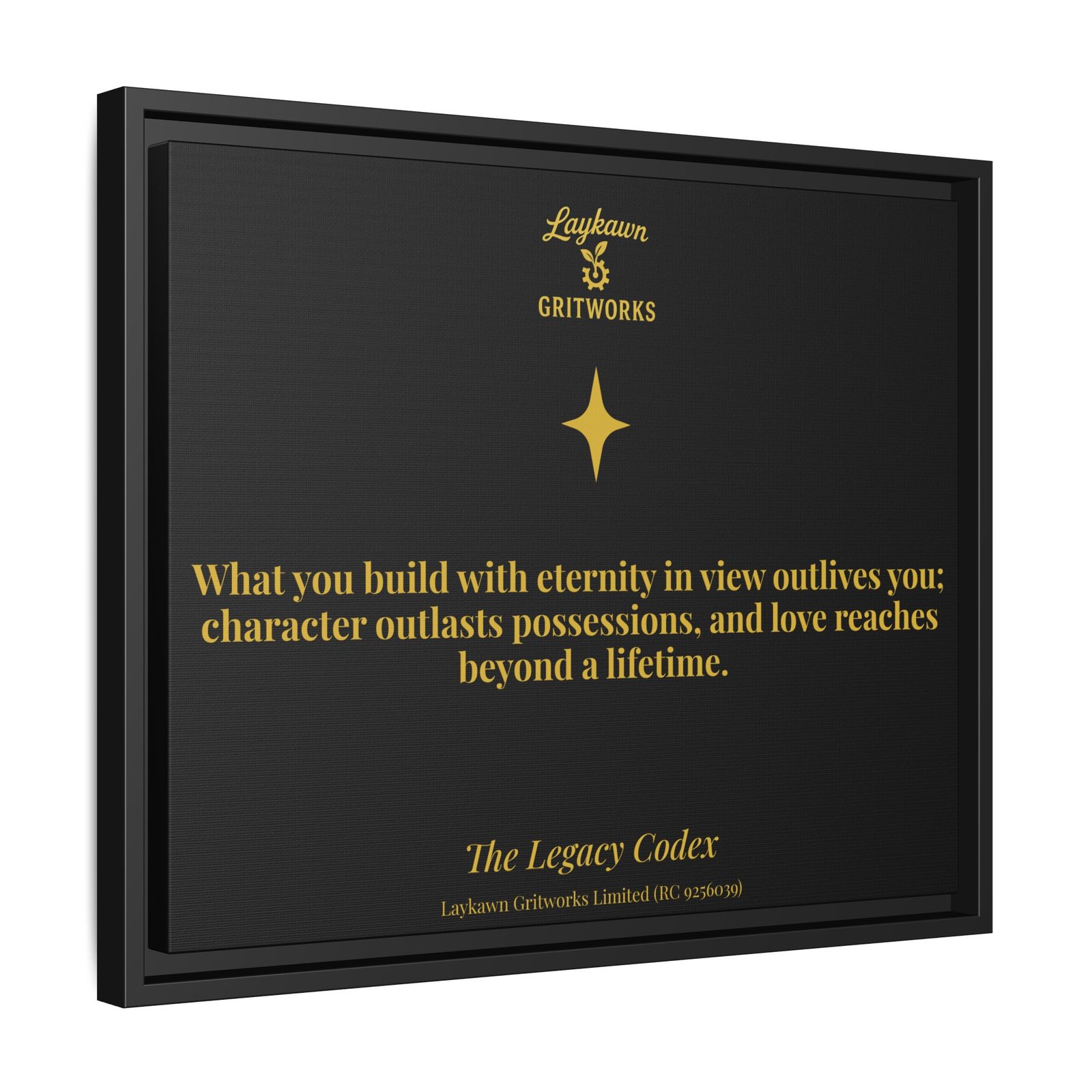 Eternity in View – The Legacy Codex Premium Framed Canvas - Image 30