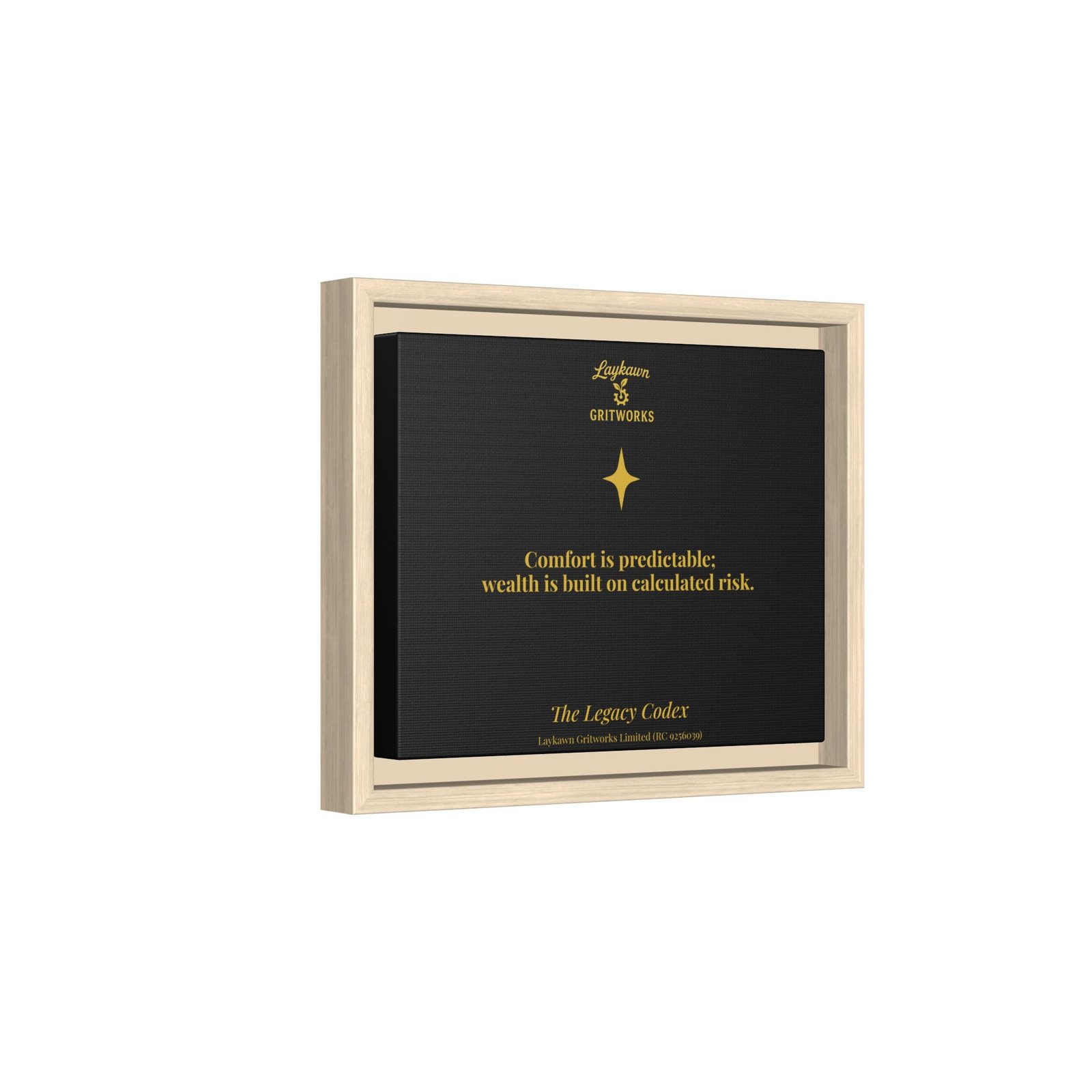 Calculated Risk – The Legacy Codex Premium Framed Canvas - Image 6