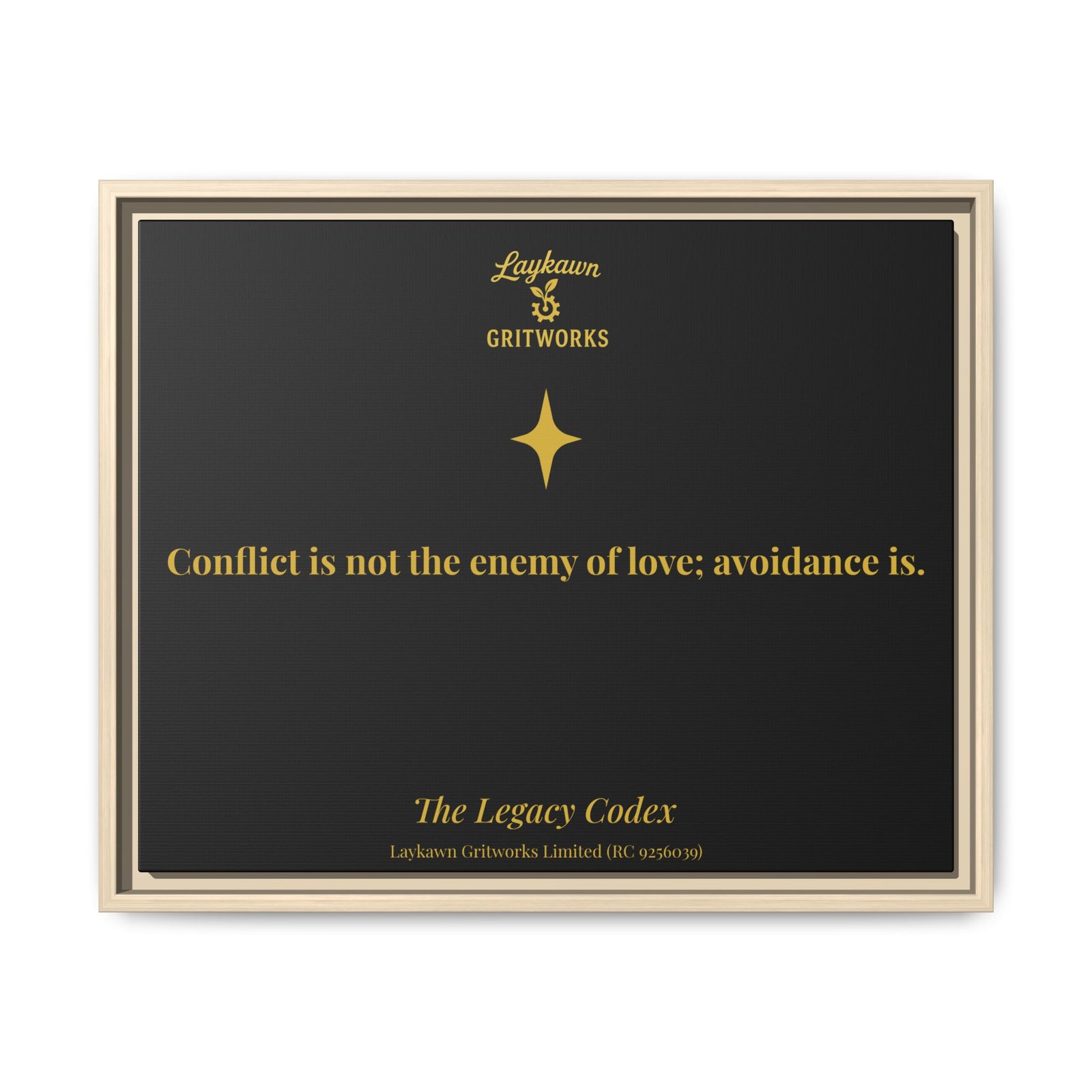 Love and Conflict – The Legacy Codex Premium Framed Canvas - Image 21