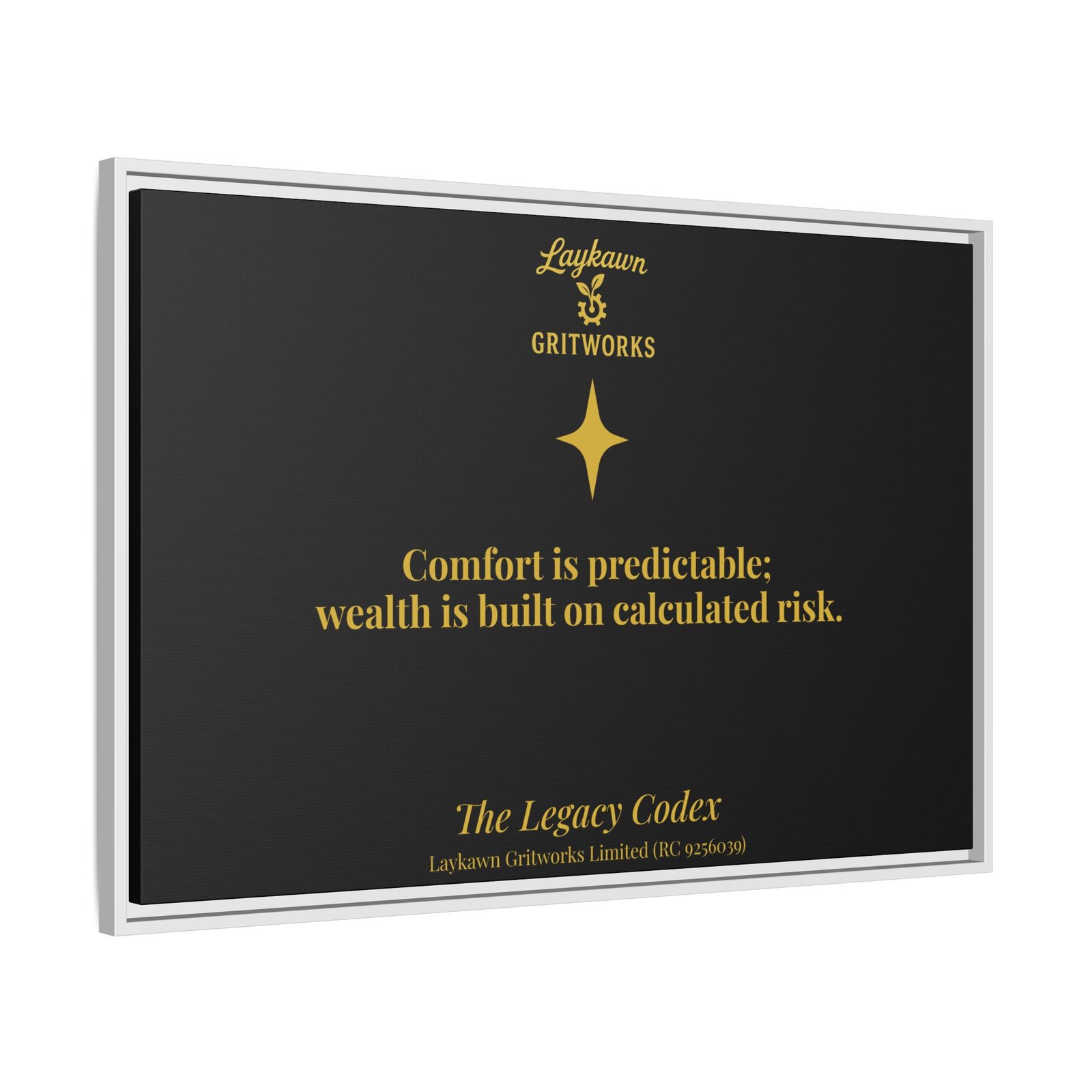 Calculated Risk – The Legacy Codex Premium Framed Canvas - Image 34