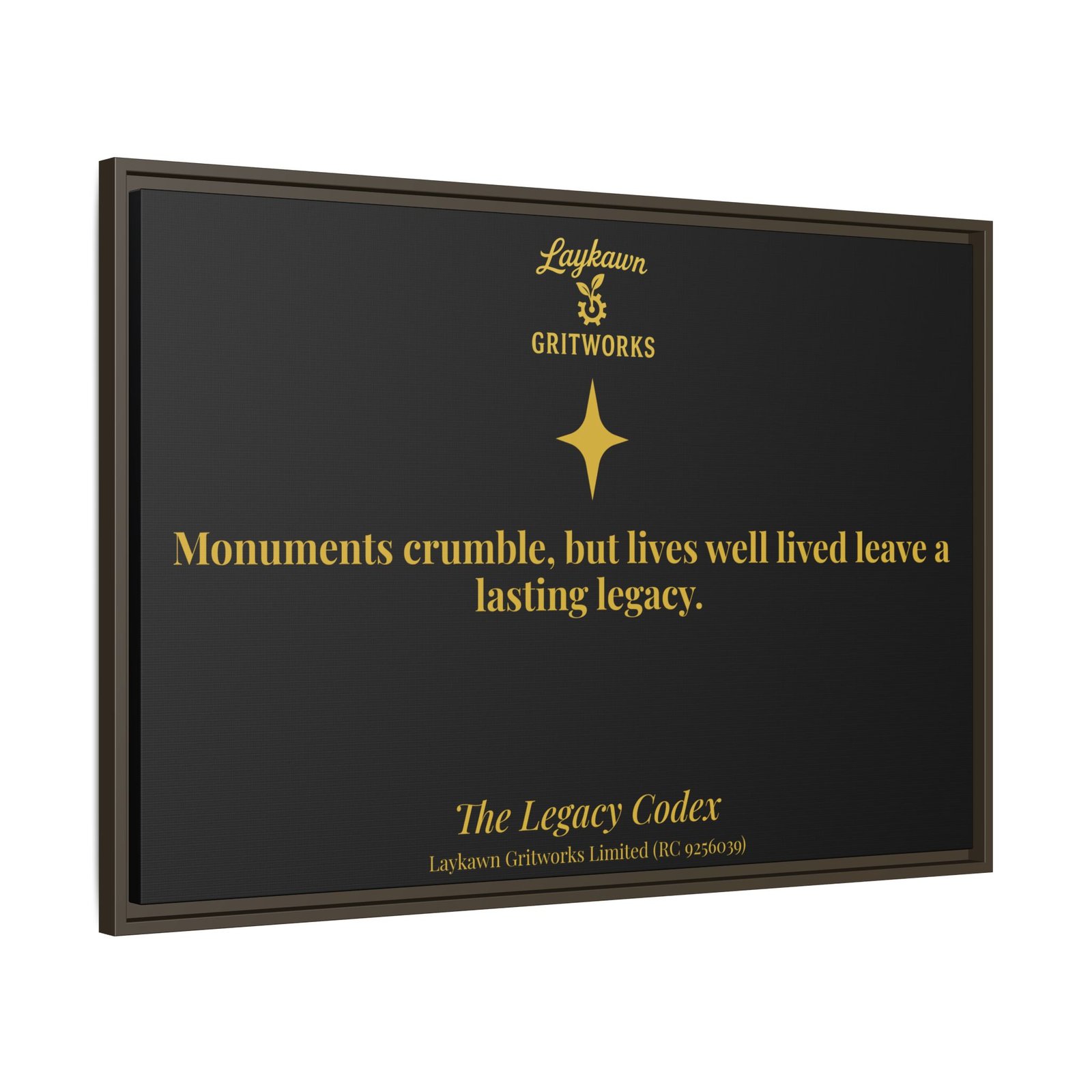 A Life Well Lived – The Legacy Codex Premium Framed Canvas - Image 38