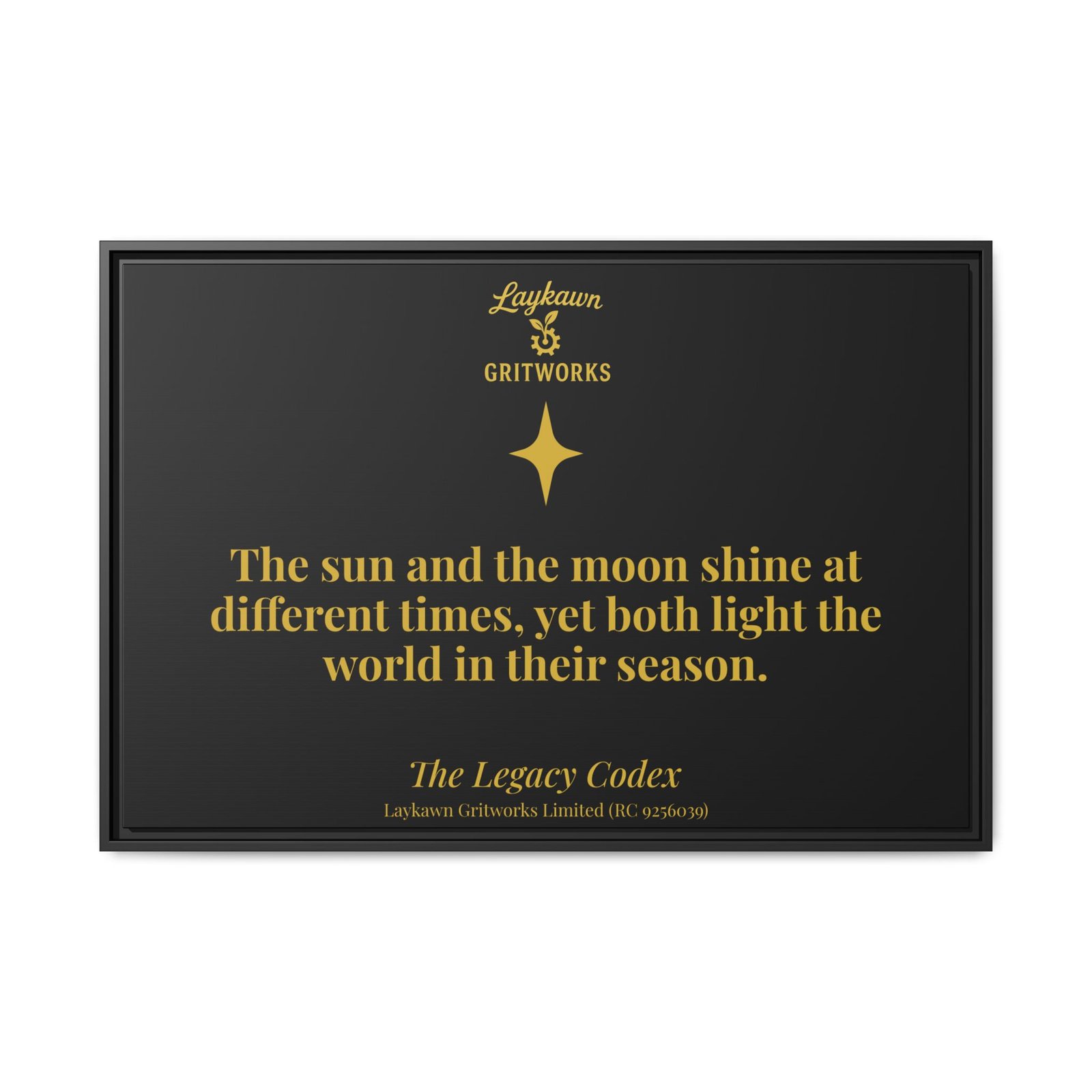 Your Season – The Legacy Codex Premium Framed Canvas - Image 41