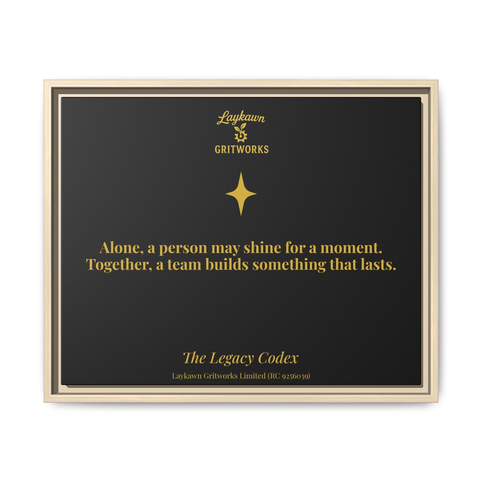 The Power of Together – The Legacy Codex Premium Framed Canvas - Image 21