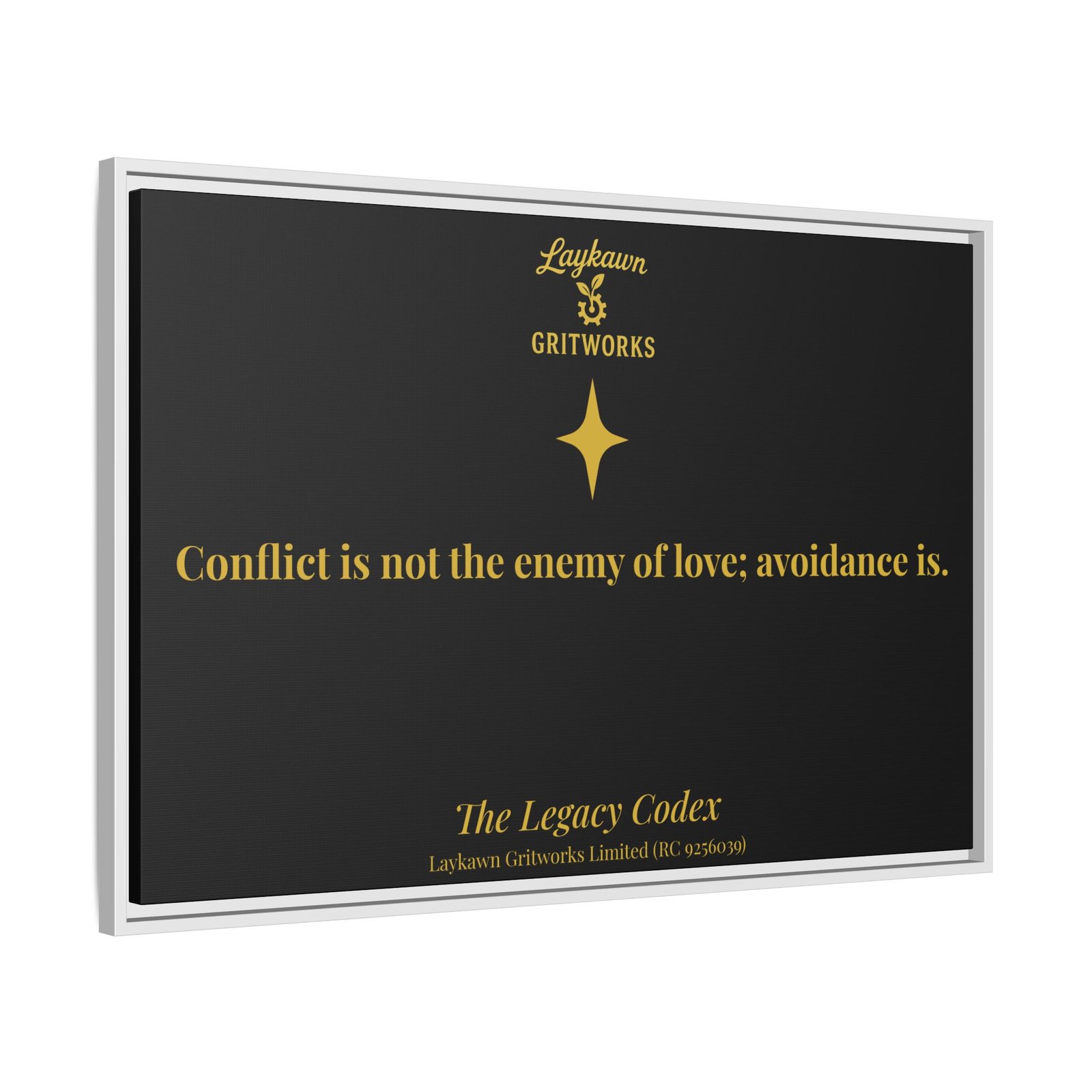 Love and Conflict – The Legacy Codex Premium Framed Canvas - Image 34