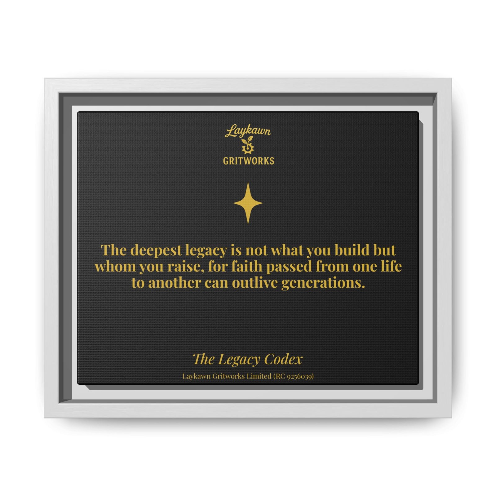 The Deepest Legacy – The Legacy Codex Premium Framed Canvas - Image 13