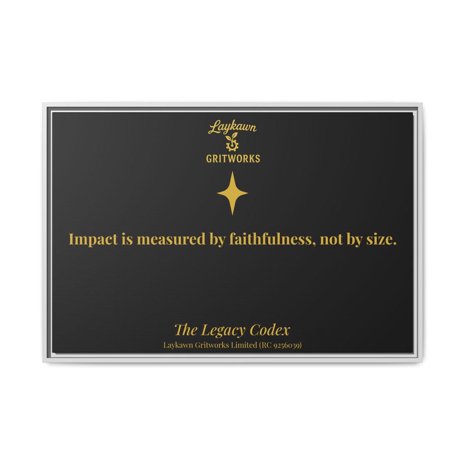 Faithful Impact – The Legacy Codex Premium Framed Canvas - Image 33