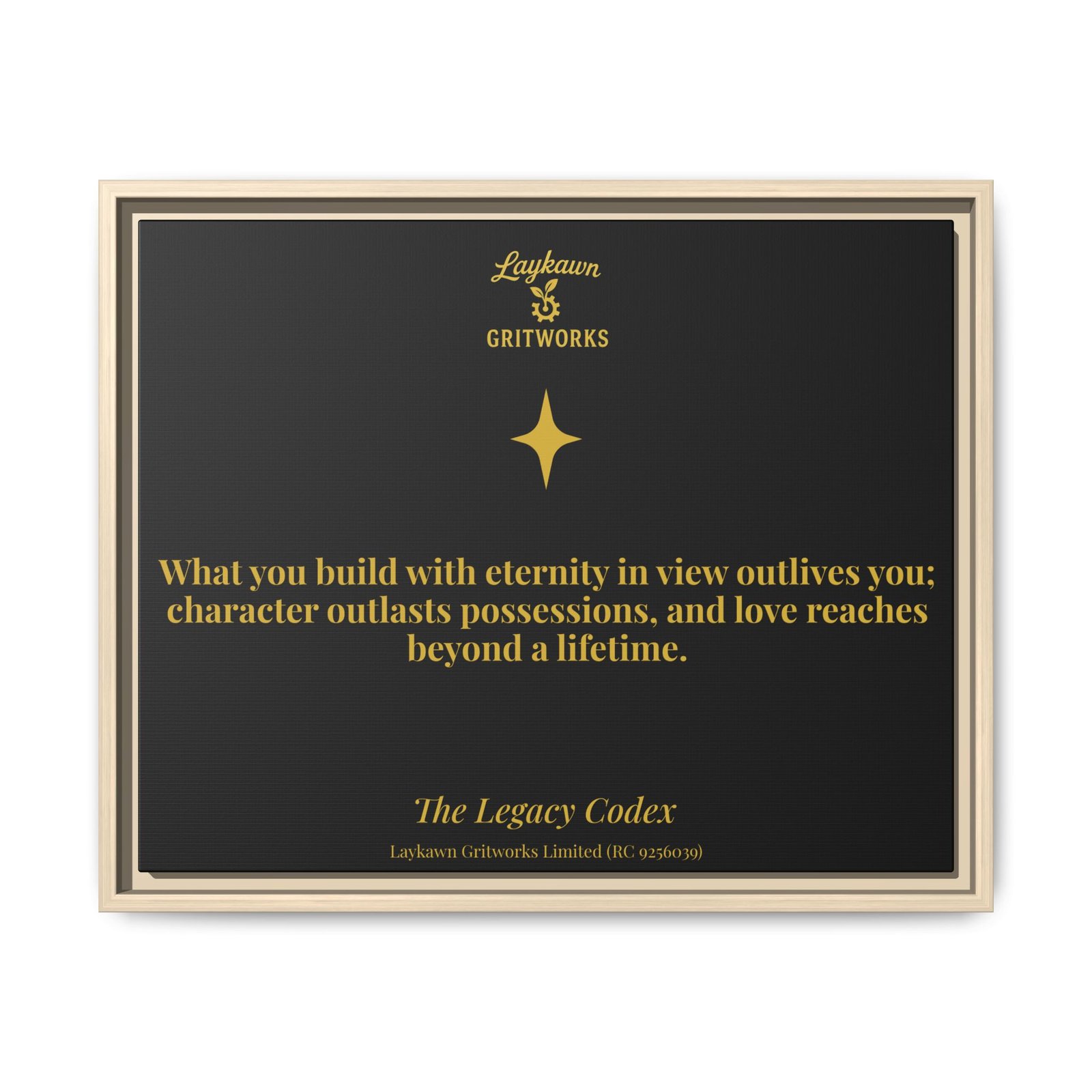 Eternity in View – The Legacy Codex Premium Framed Canvas - Image 21