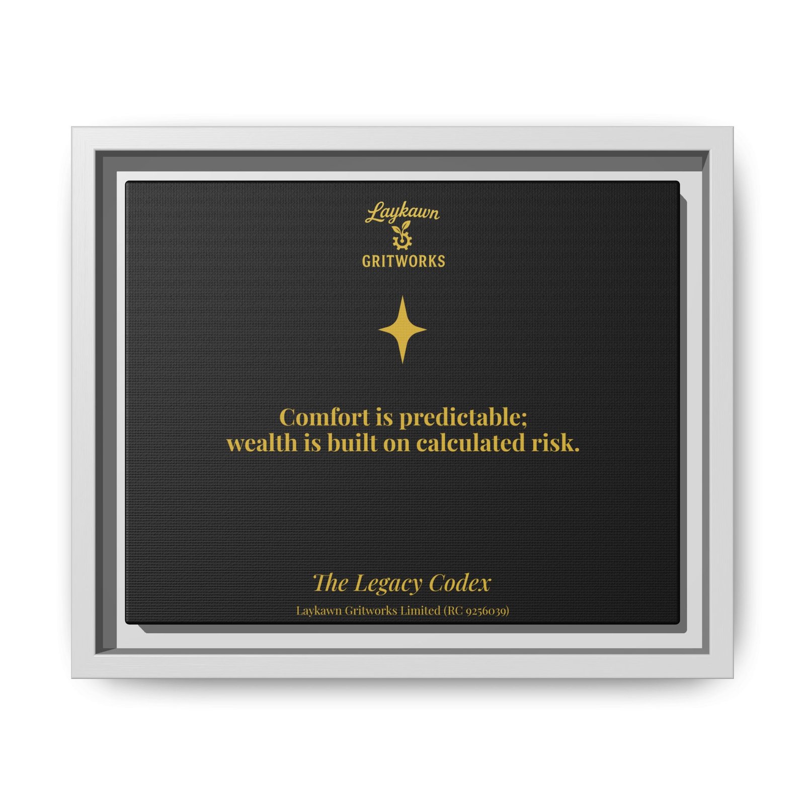 Calculated Risk – The Legacy Codex Premium Framed Canvas - Image 13