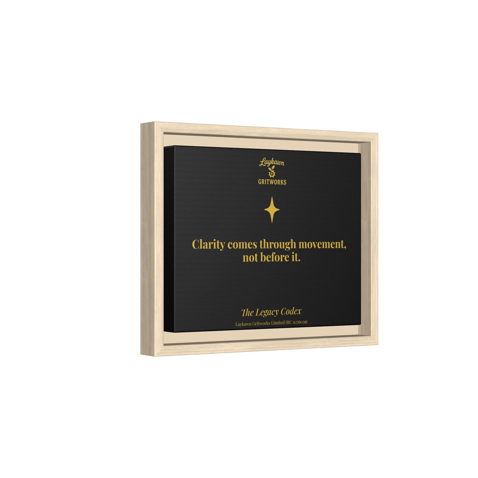 The Power of Movement – The Legacy Codex Premium Framed Canvas - Image 6