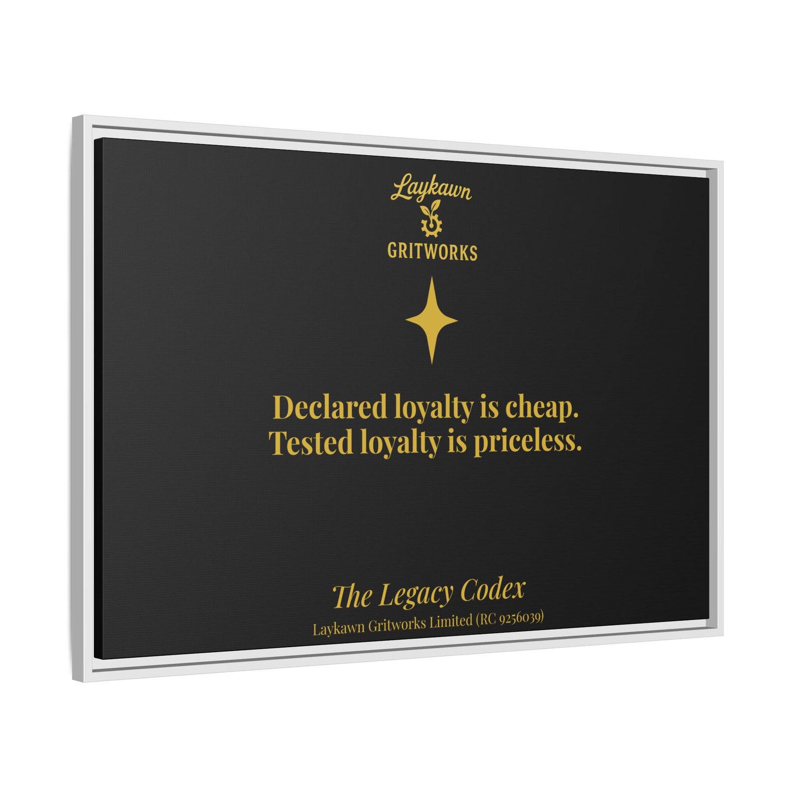 The Price of Loyalty – The Legacy Codex Premium Framed Canvas - Image 34