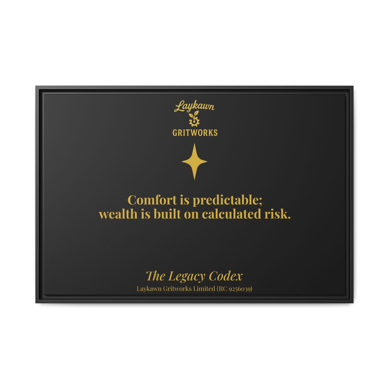 Calculated Risk – The Legacy Codex Premium Framed Canvas - Image 41