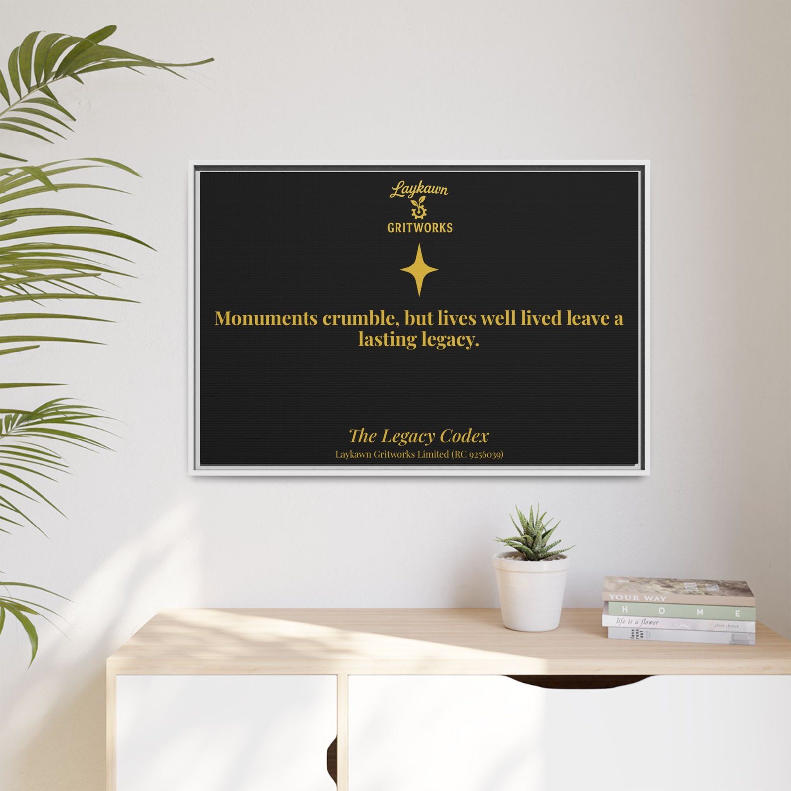 A Life Well Lived – The Legacy Codex Premium Framed Canvas - Image 35