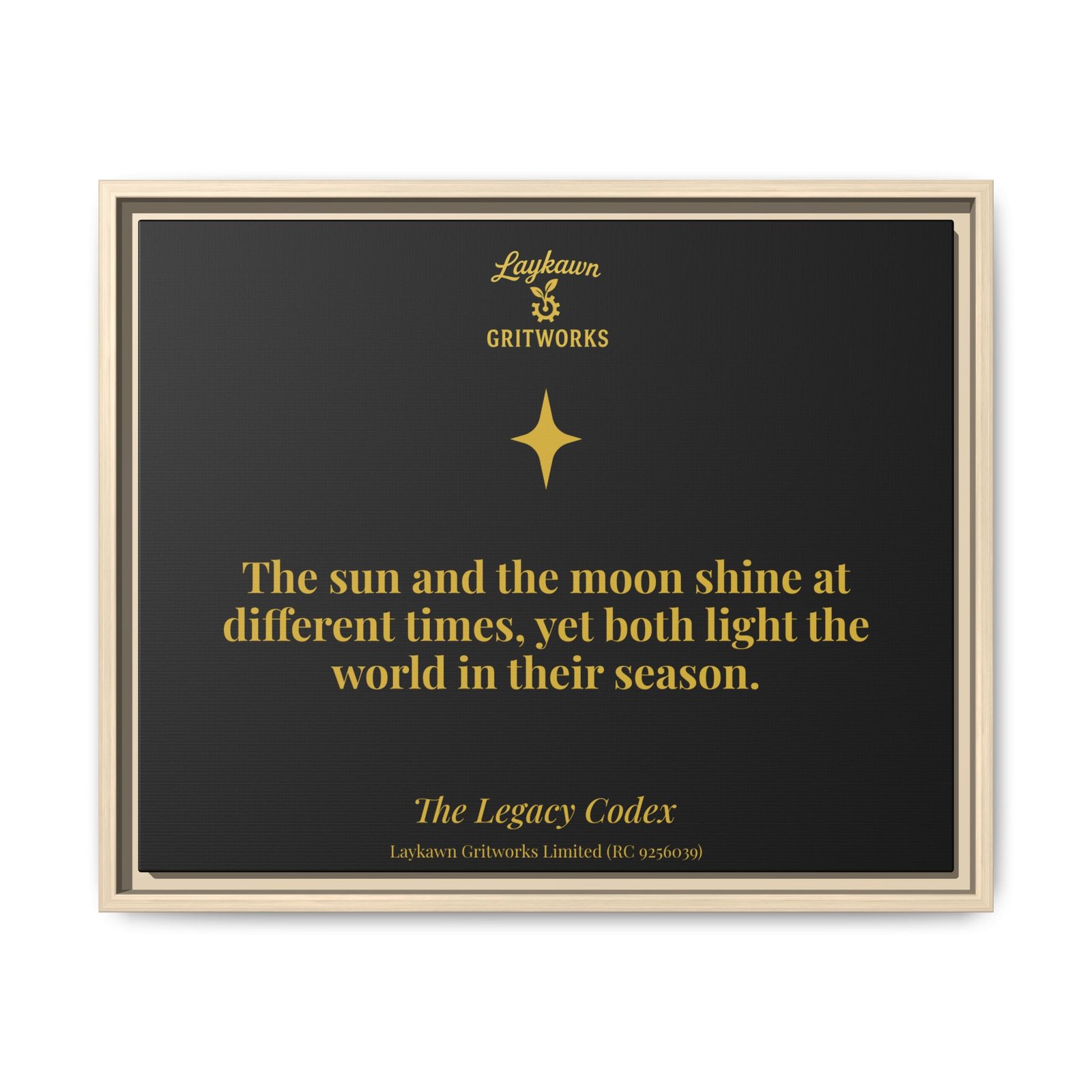 Your Season – The Legacy Codex Premium Framed Canvas - Image 21