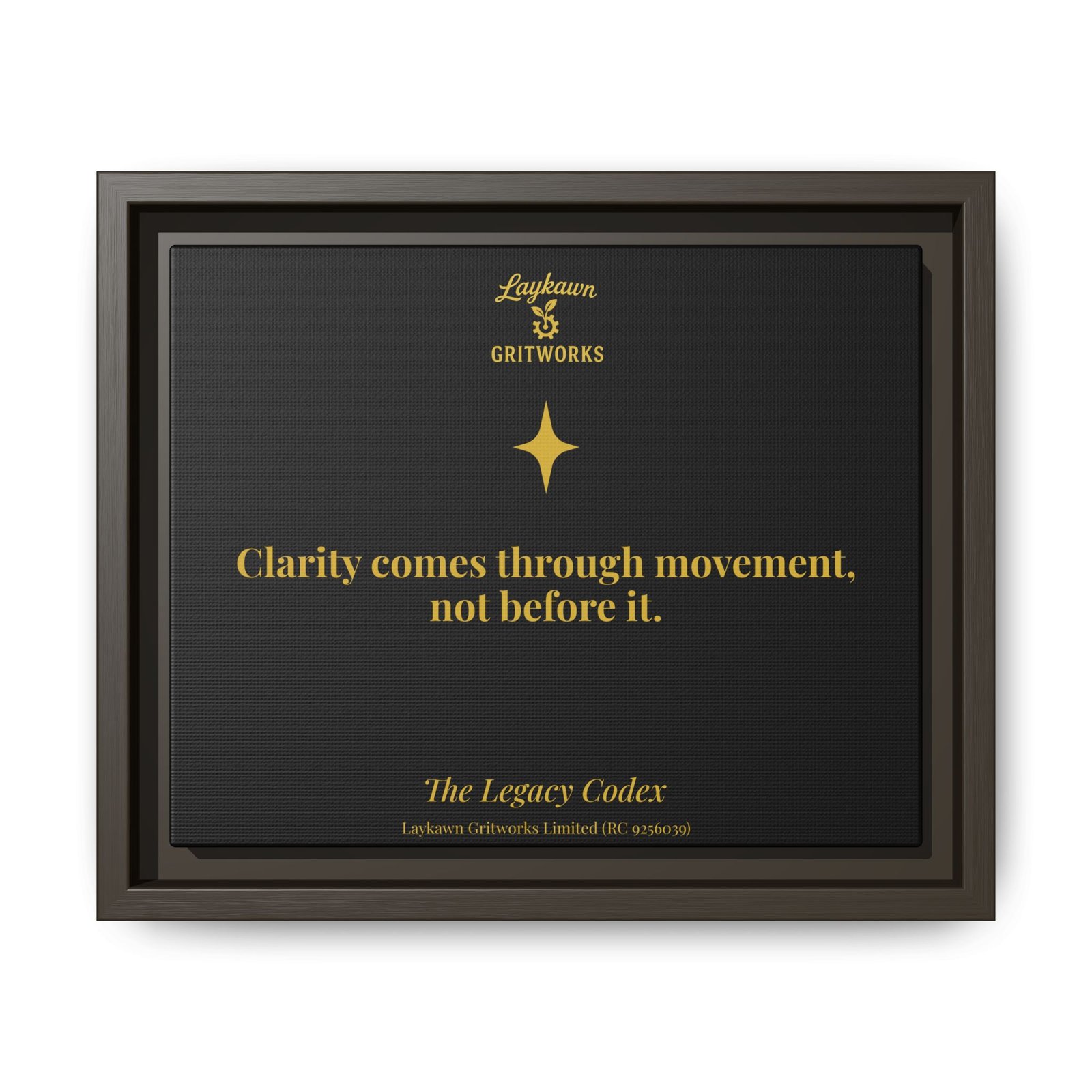 The Power of Movement – The Legacy Codex Premium Framed Canvas - Image 9