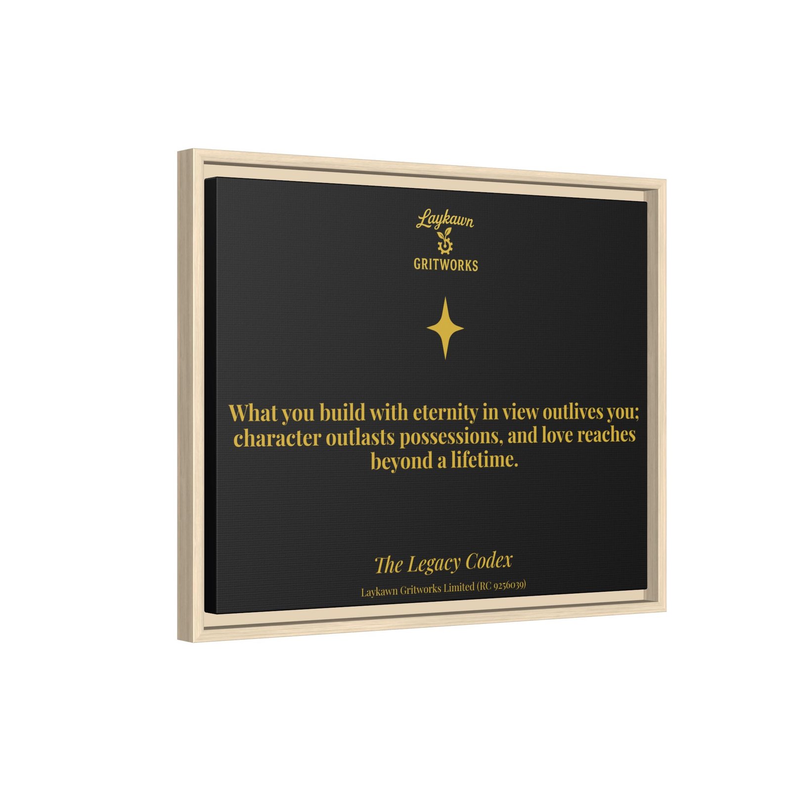 Eternity in View – The Legacy Codex Premium Framed Canvas - Image 22