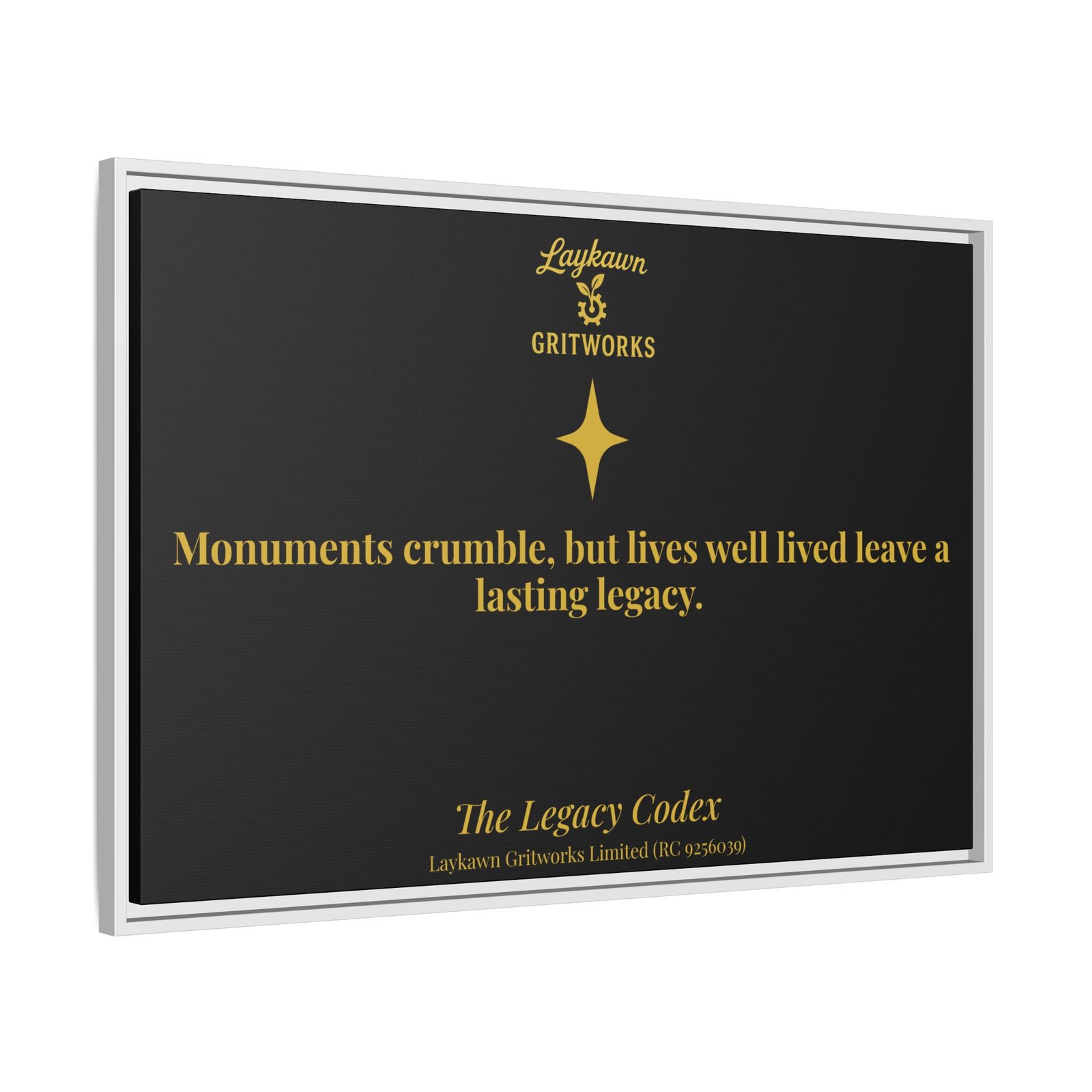 A Life Well Lived – The Legacy Codex Premium Framed Canvas - Image 34