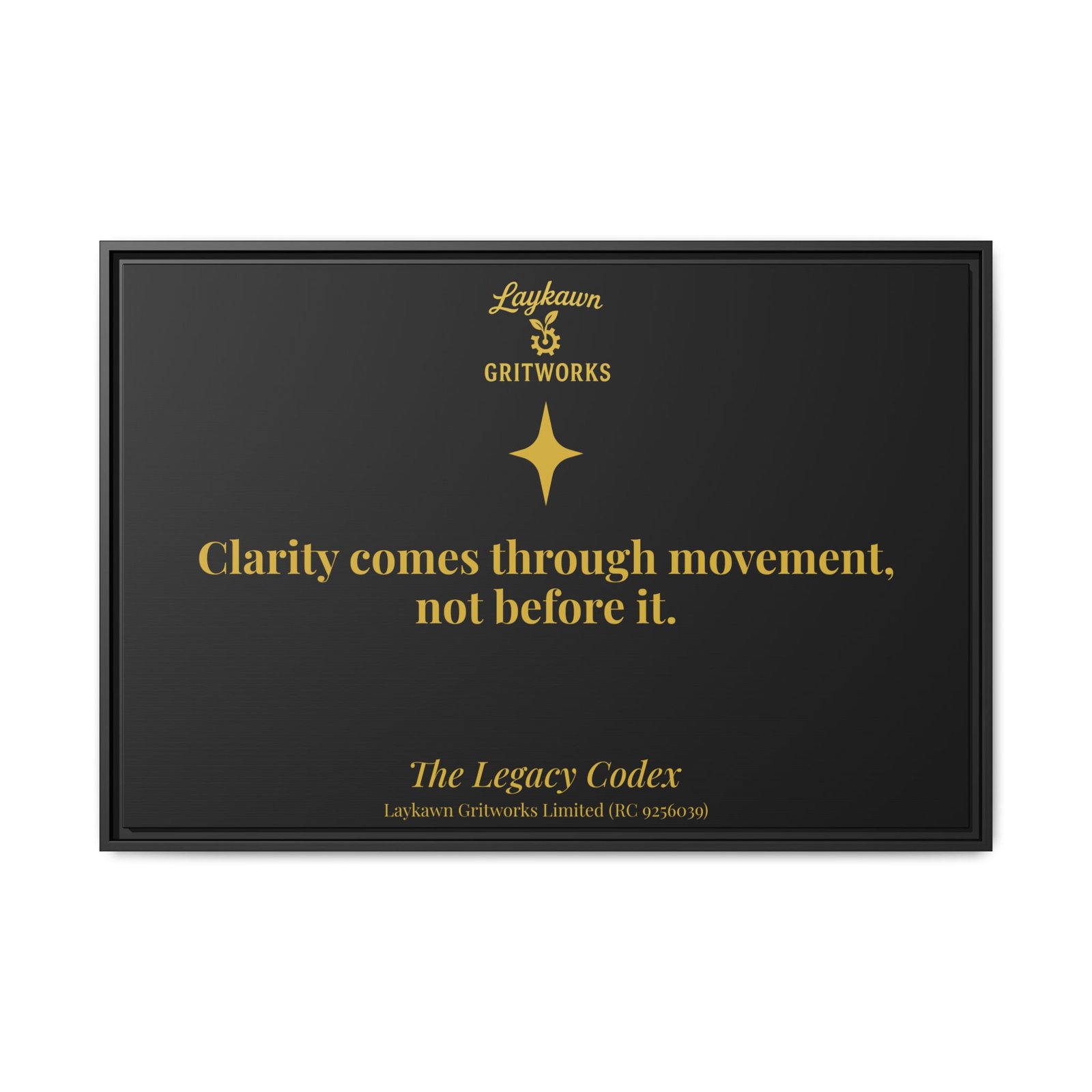 The Power of Movement – The Legacy Codex Premium Framed Canvas - Image 41