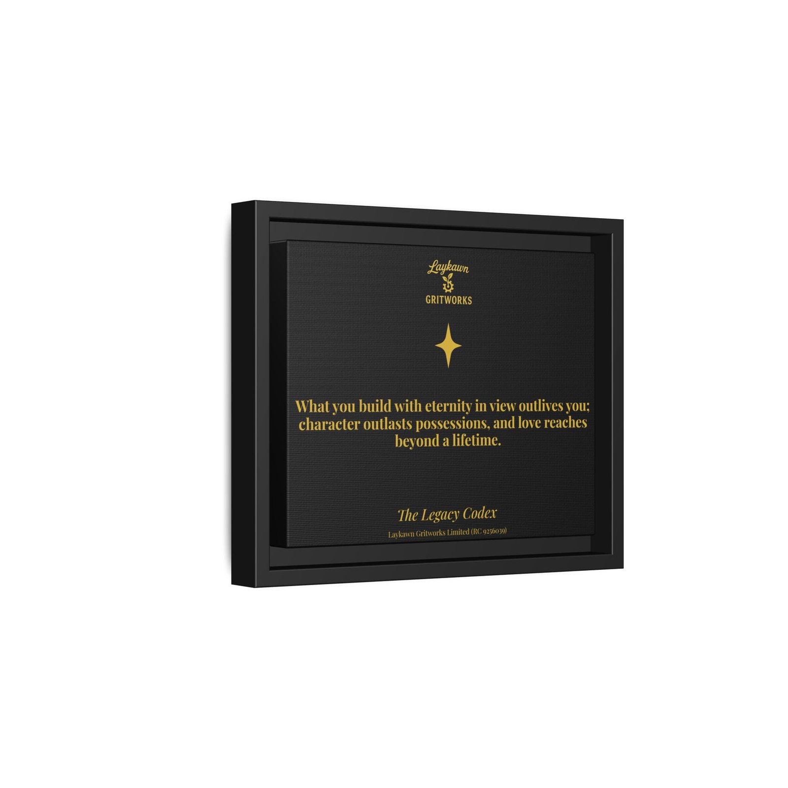 Eternity in View – The Legacy Codex Premium Framed Canvas - Image 2