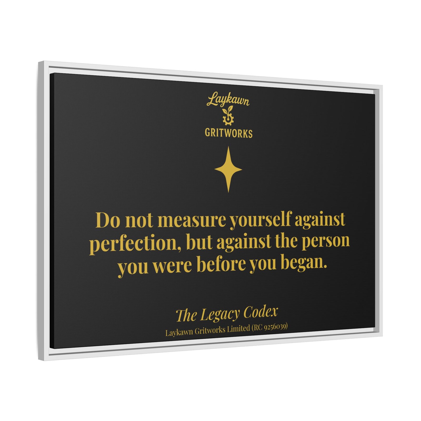 The Measure of Growth – The Legacy Codex Premium Framed Canvas - Image 34