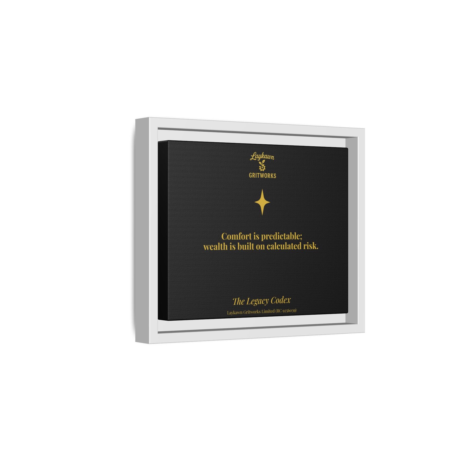 Calculated Risk – The Legacy Codex Premium Framed Canvas - Image 14