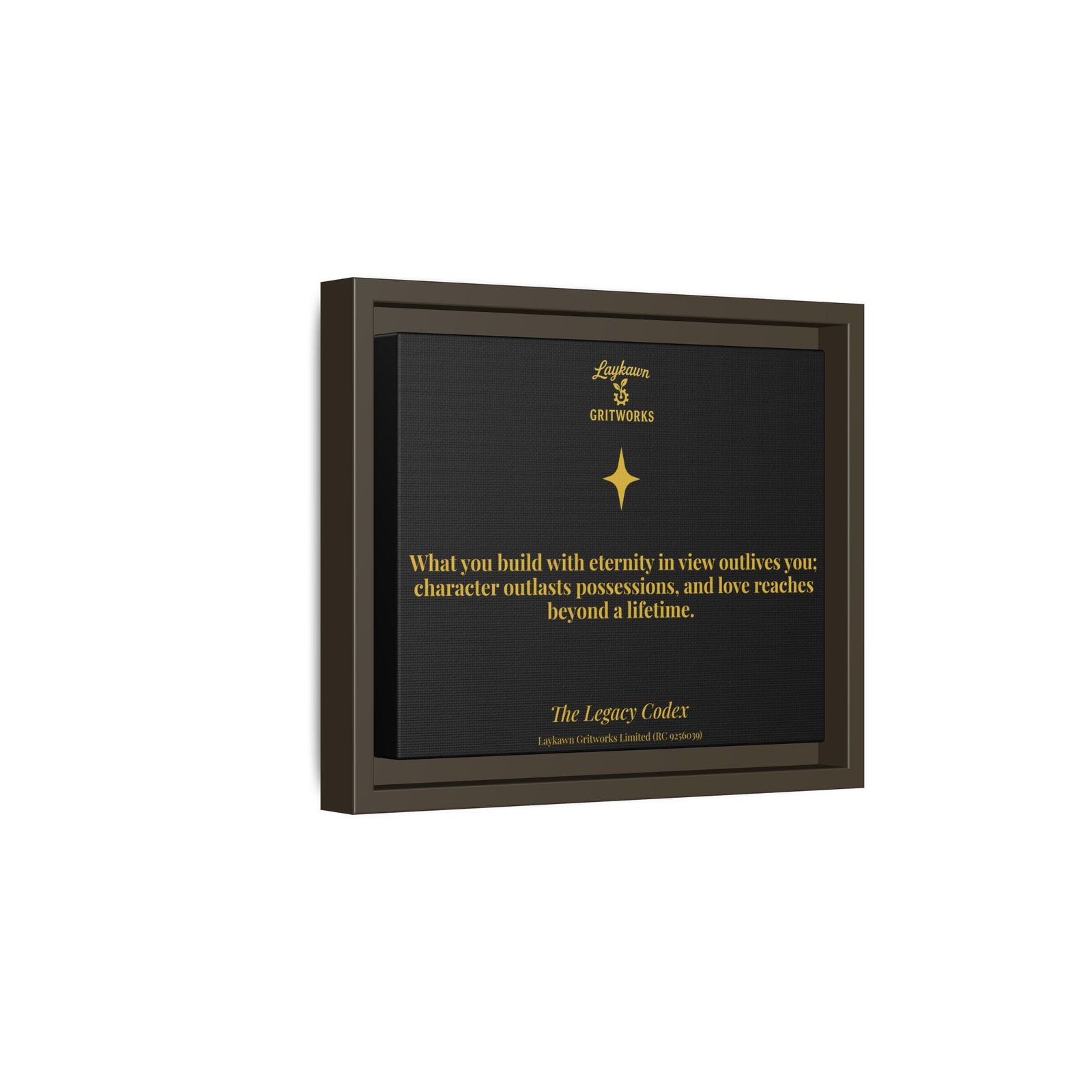 Eternity in View – The Legacy Codex Premium Framed Canvas - Image 10