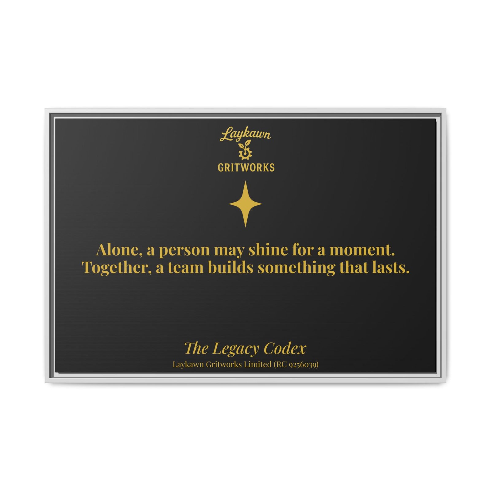 The Power of Together – The Legacy Codex Premium Framed Canvas - Image 33