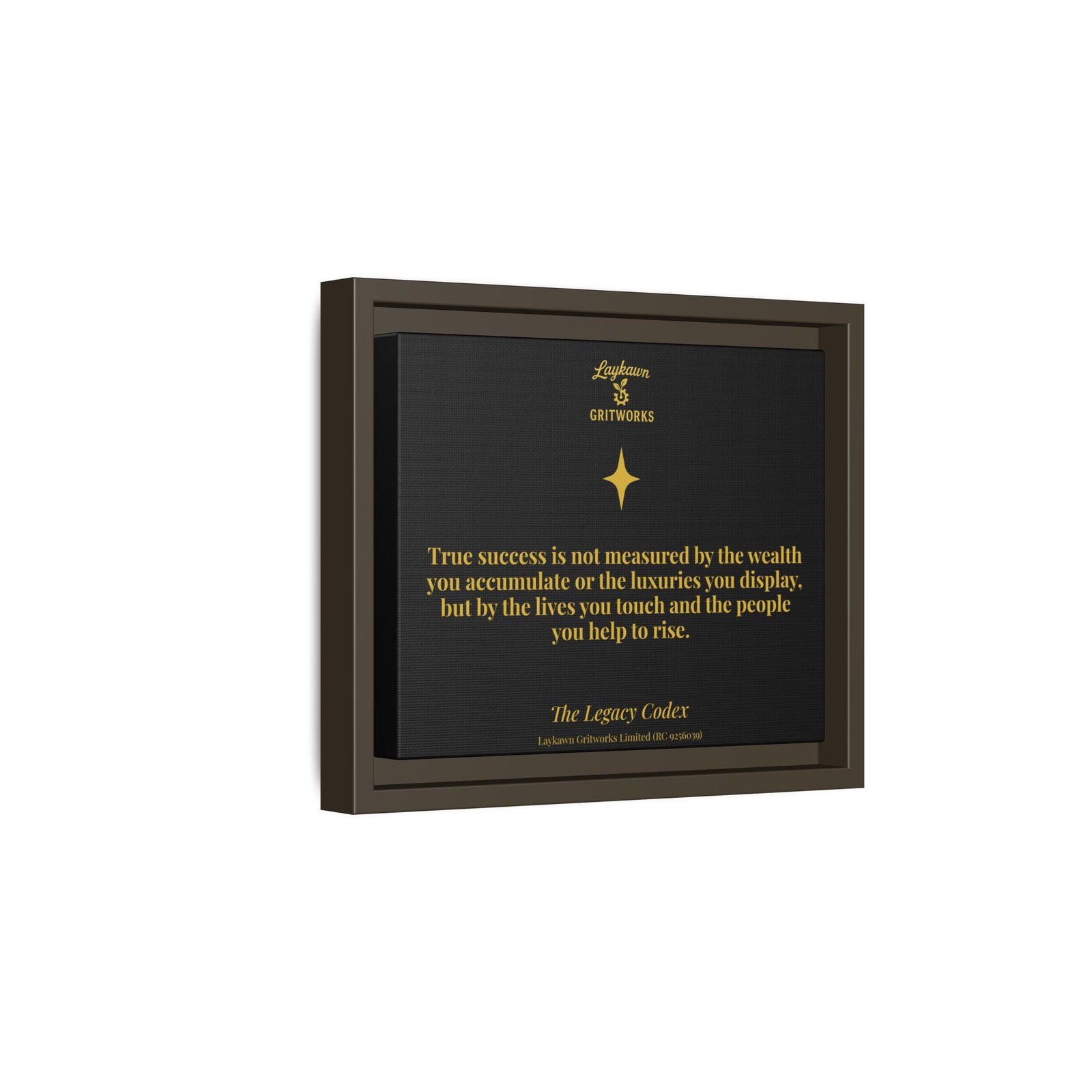 The Legacy of Success – The Legacy Codex Premium Framed Canvas - Image 10