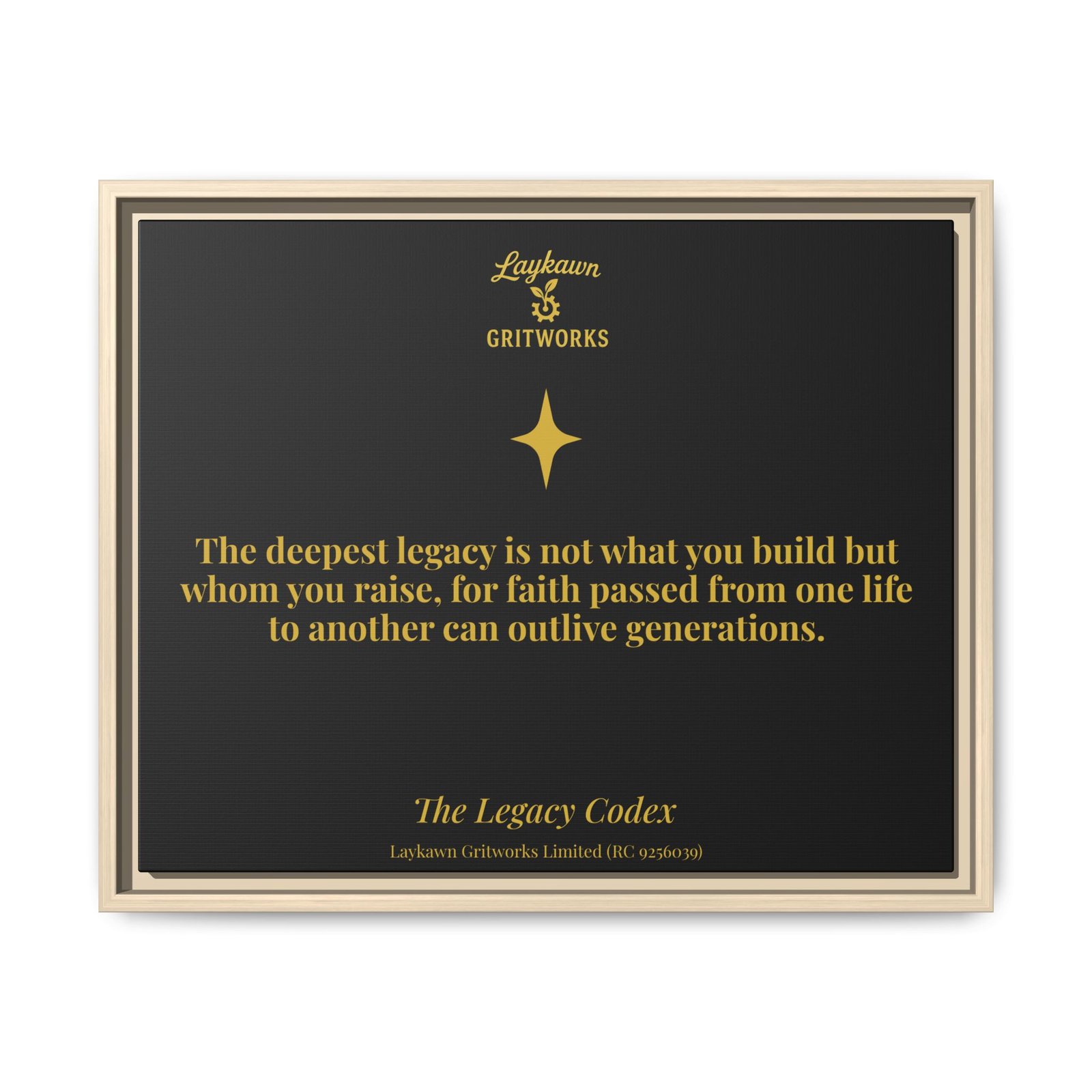 The Deepest Legacy – The Legacy Codex Premium Framed Canvas - Image 21