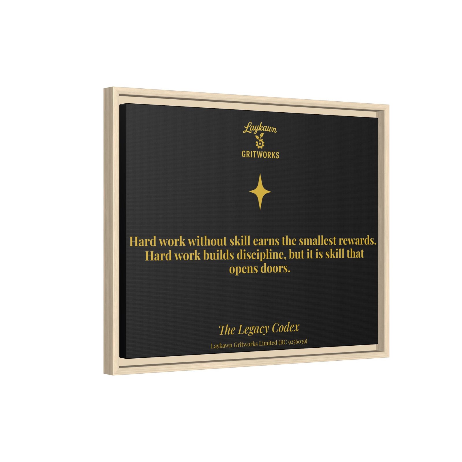 The Value of Skill – The Legacy Codex Premium Framed Canvas - Image 22