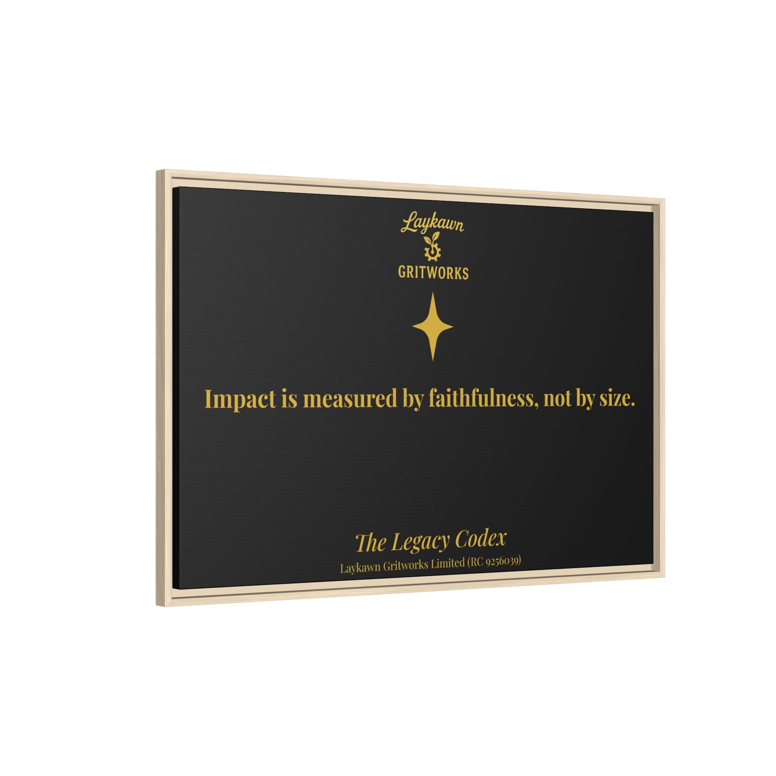 Faithful Impact – The Legacy Codex Premium Framed Canvas - Image 46