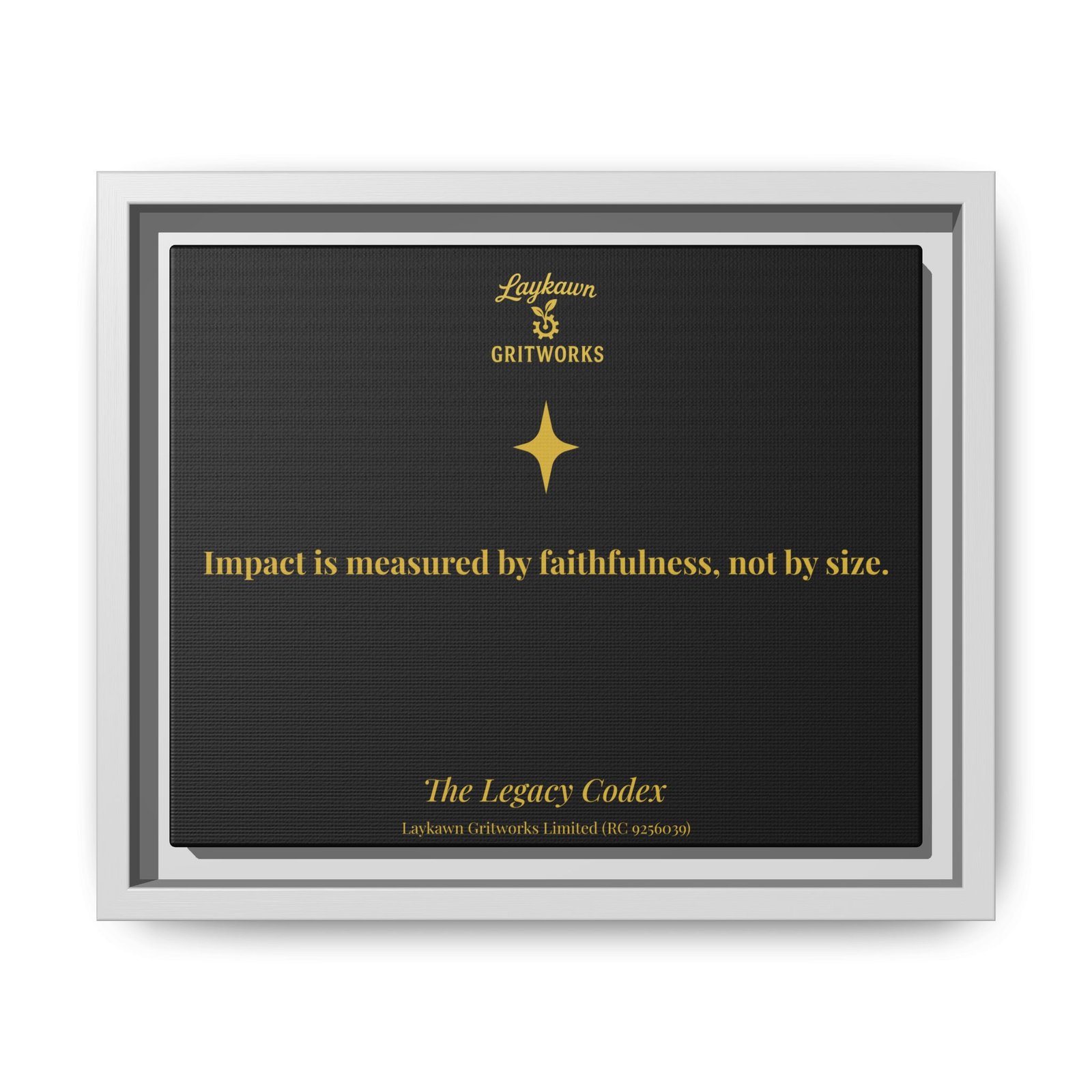 Faithful Impact – The Legacy Codex Premium Framed Canvas - Image 13