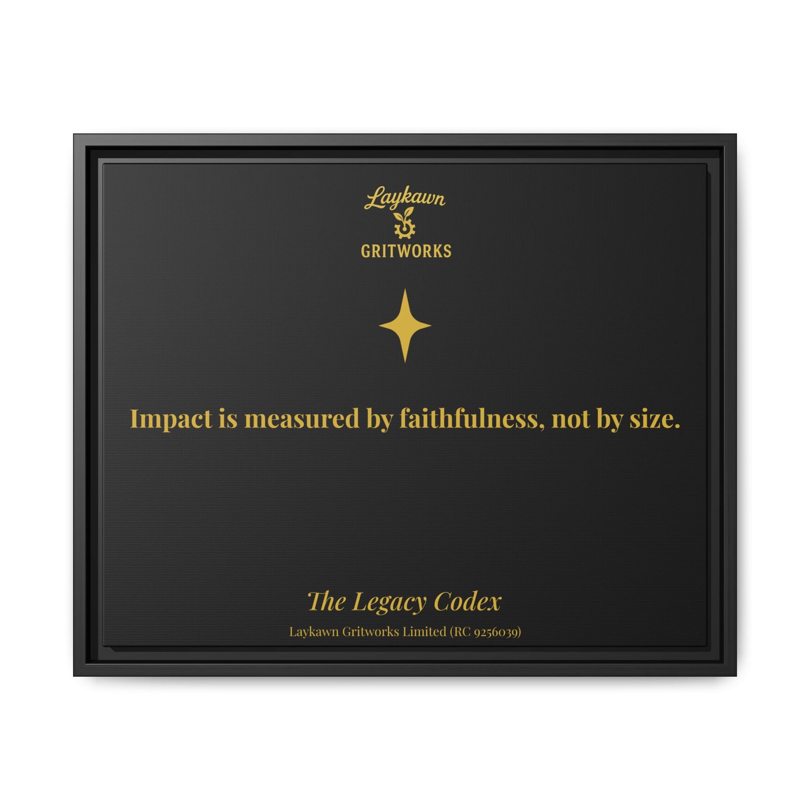 Faithful Impact – The Legacy Codex Premium Framed Canvas - Image 29