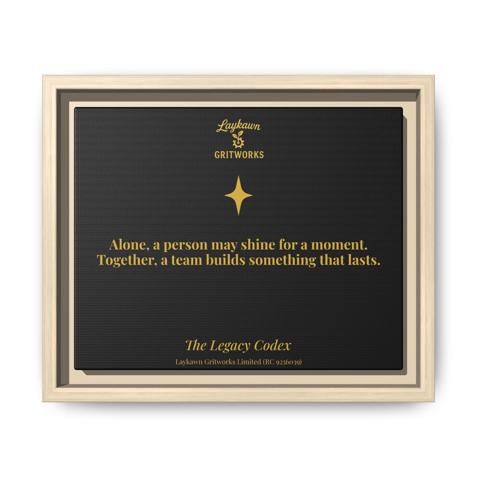 The Power of Together – The Legacy Codex Premium Framed Canvas - Image 5
