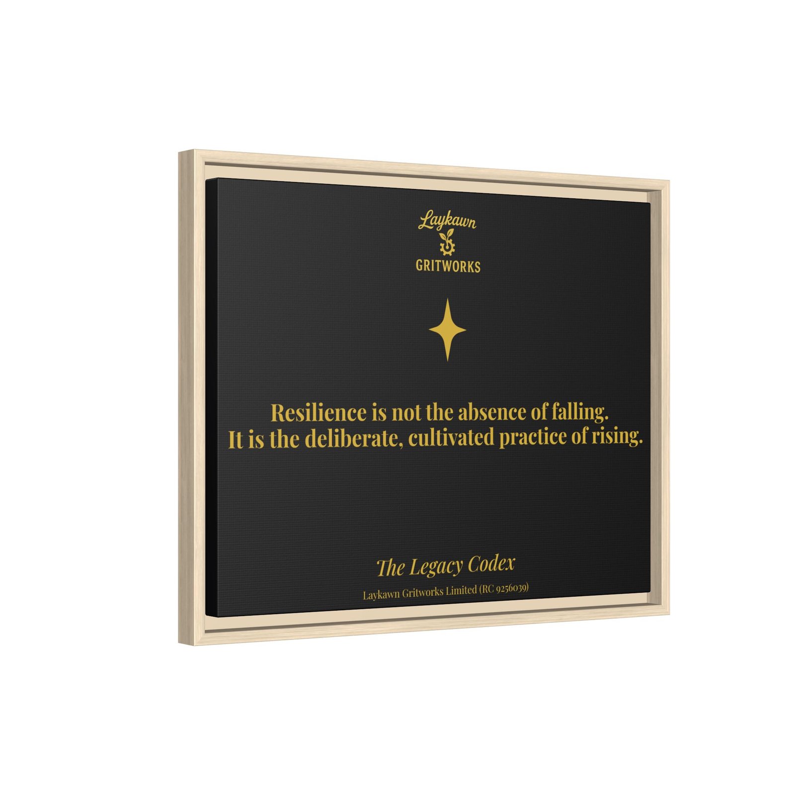 The Practice of Rising – The Legacy Codex Premium Framed Canvas - Image 22