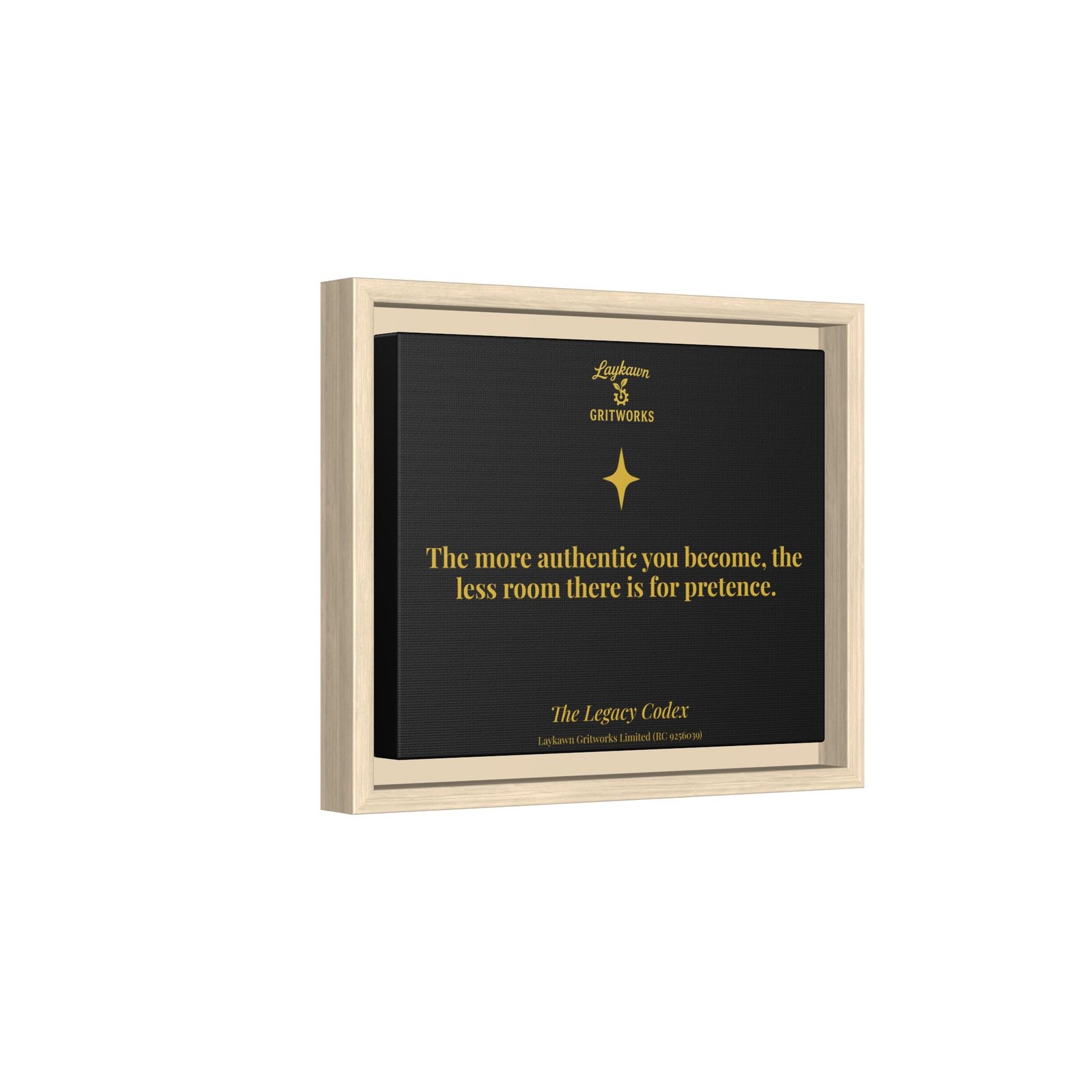 The Power of Authenticity – The Legacy Codex Premium Framed Canvas - Image 6