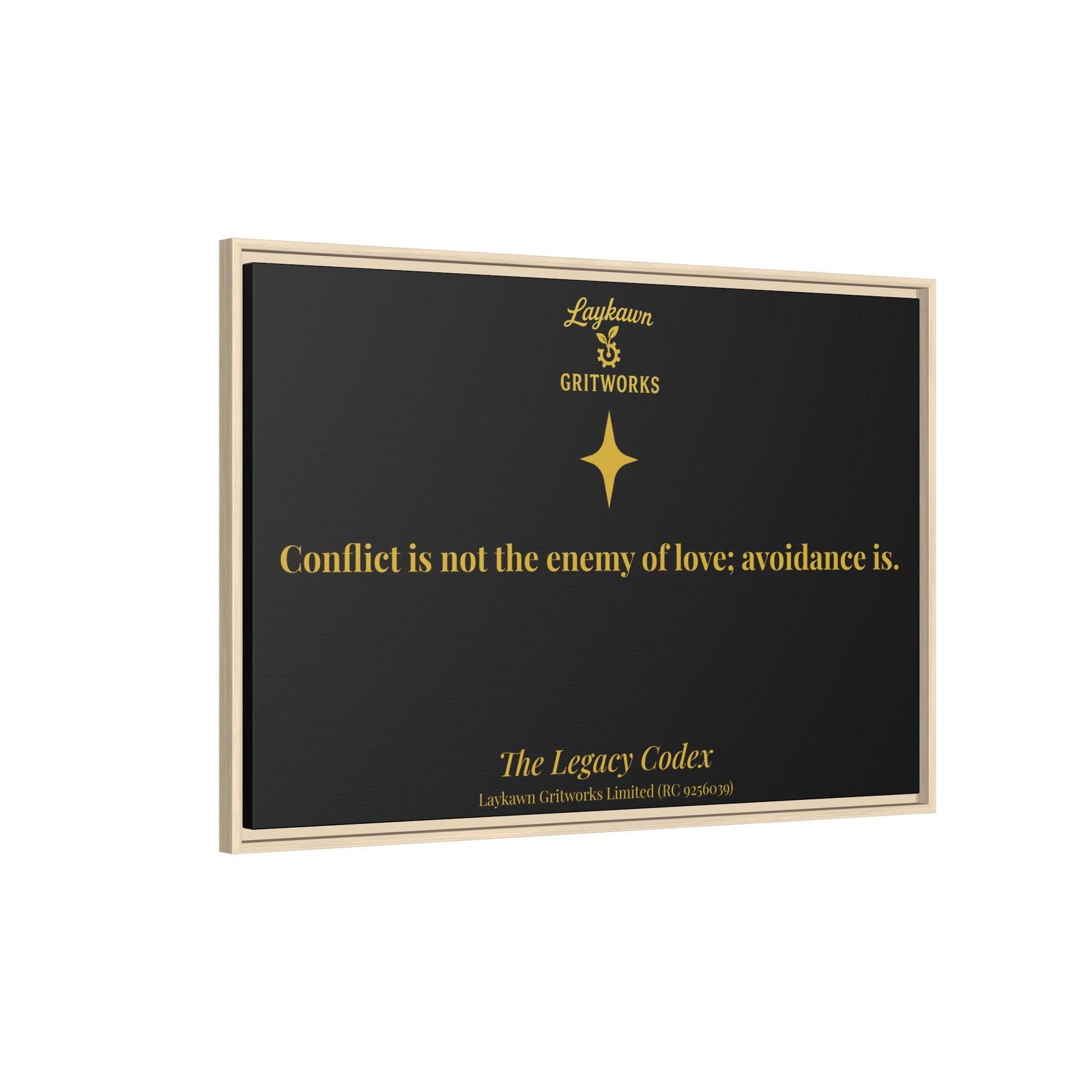 Love and Conflict – The Legacy Codex Premium Framed Canvas - Image 46