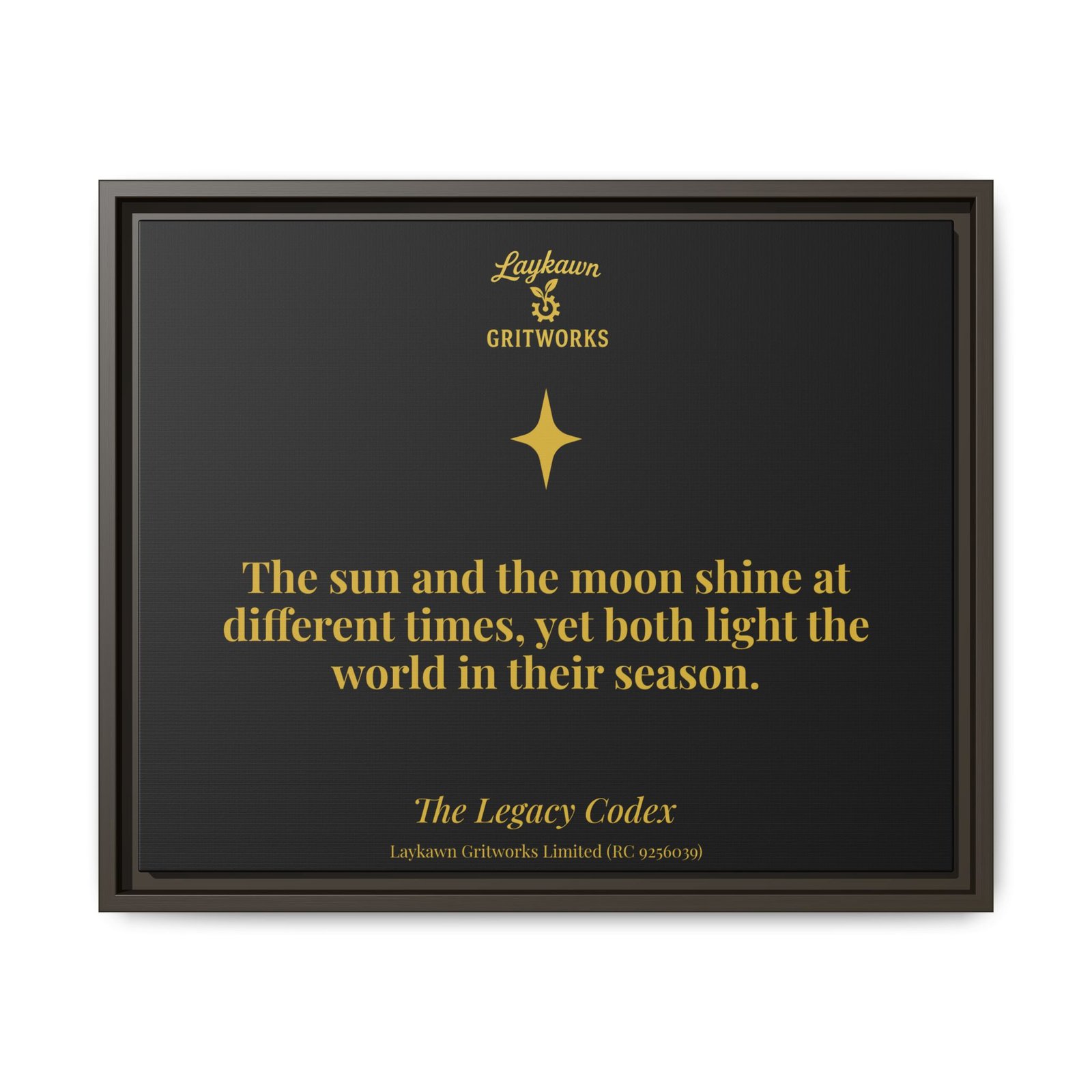 Your Season – The Legacy Codex Premium Framed Canvas - Image 25