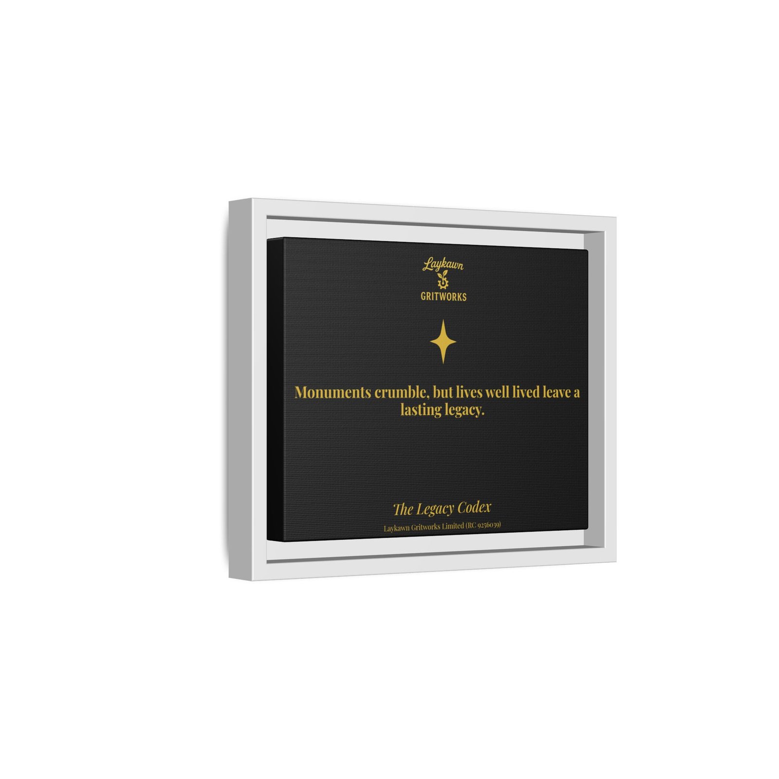 A Life Well Lived – The Legacy Codex Premium Framed Canvas - Image 14