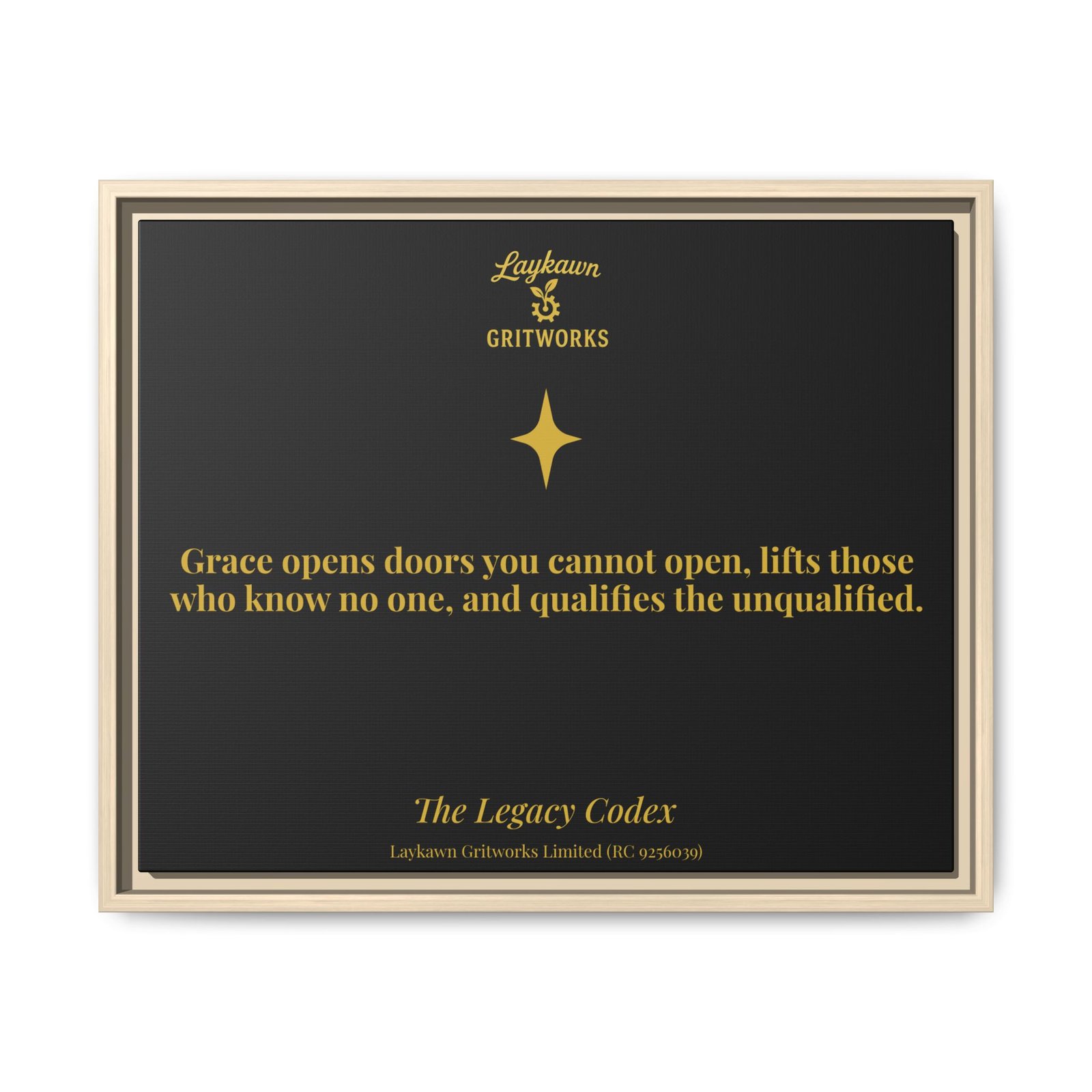 The Grace of Opportunity – The Legacy Codex Premium Framed Canvas - Image 21