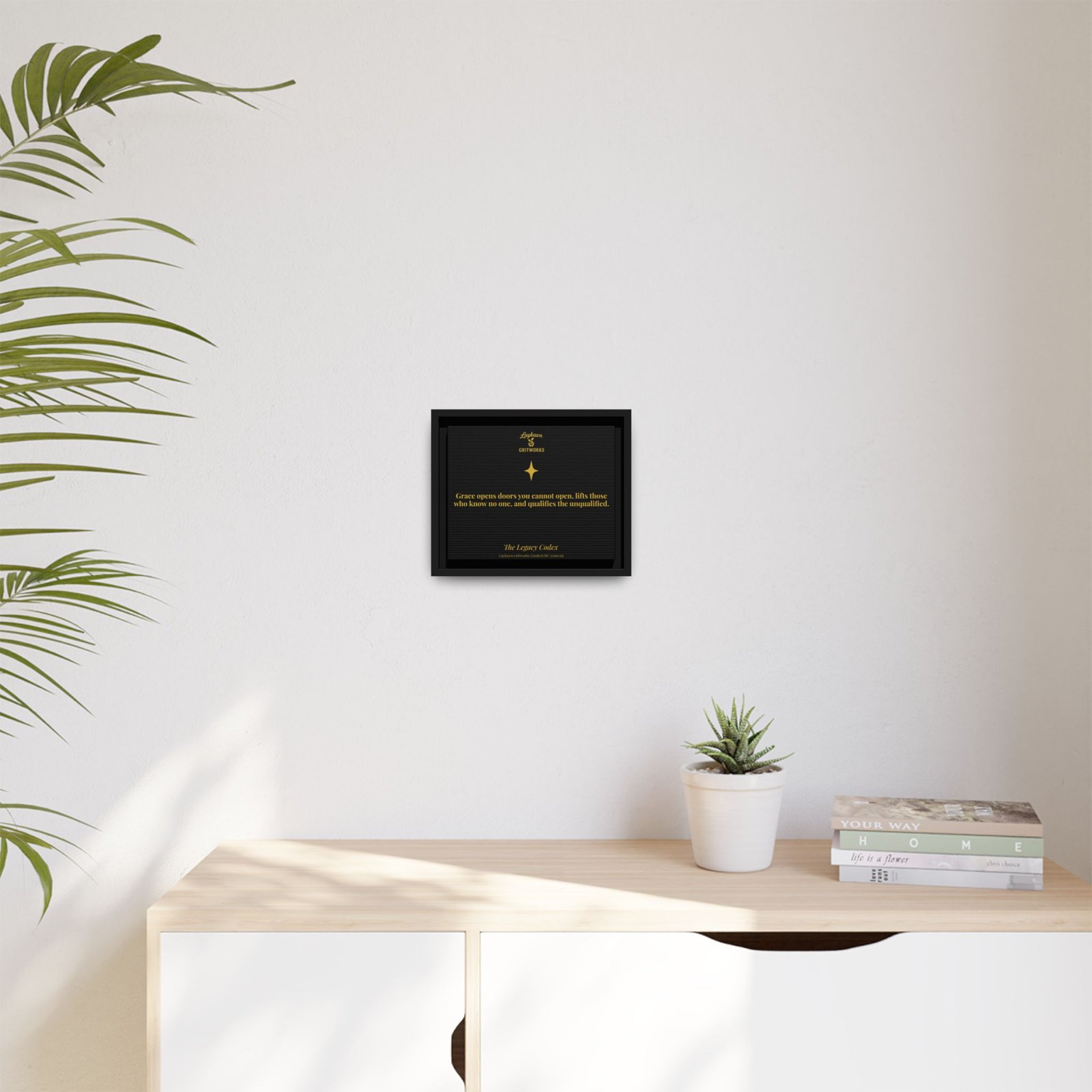 The Grace of Opportunity – The Legacy Codex Premium Framed Canvas - Image 3