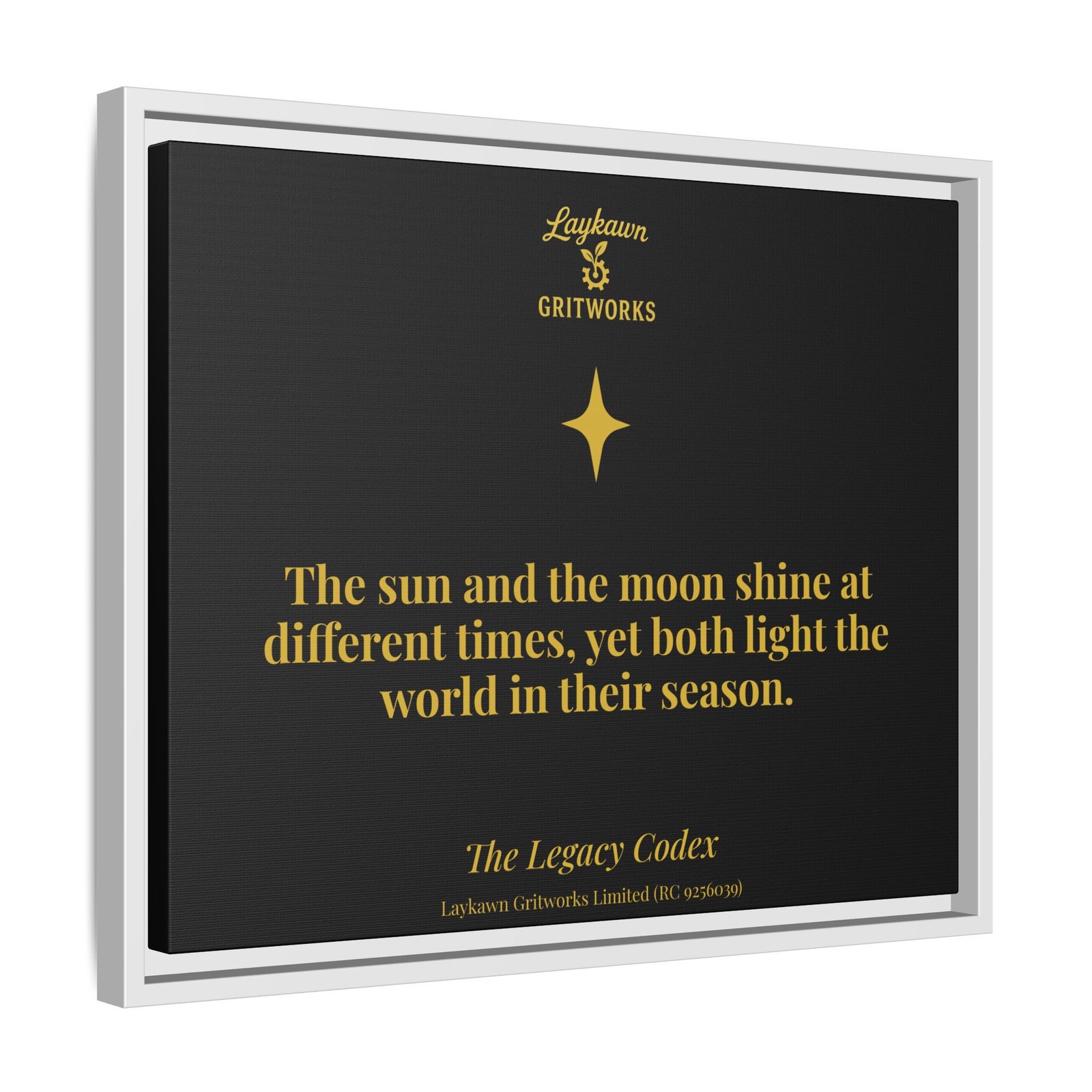 Your Season – The Legacy Codex Premium Framed Canvas - Image 18